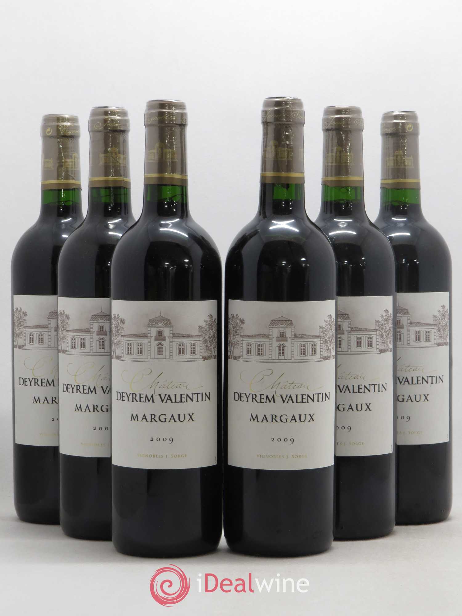 Château Deyrem Valentin Cru Bourgeois 2009 - Lot de 6 bouteilles - 0