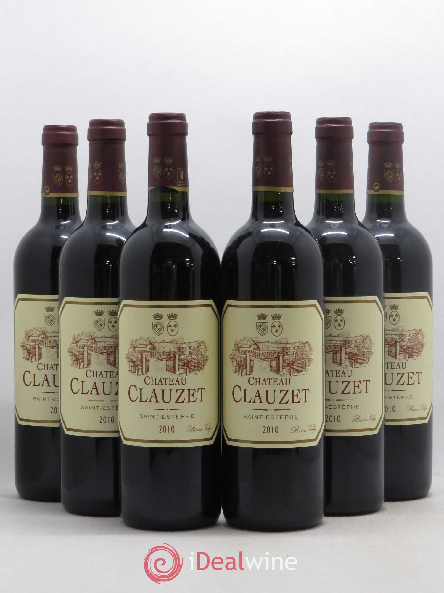 Château Clauzet 2010 - Lot de 6 bouteilles - 0