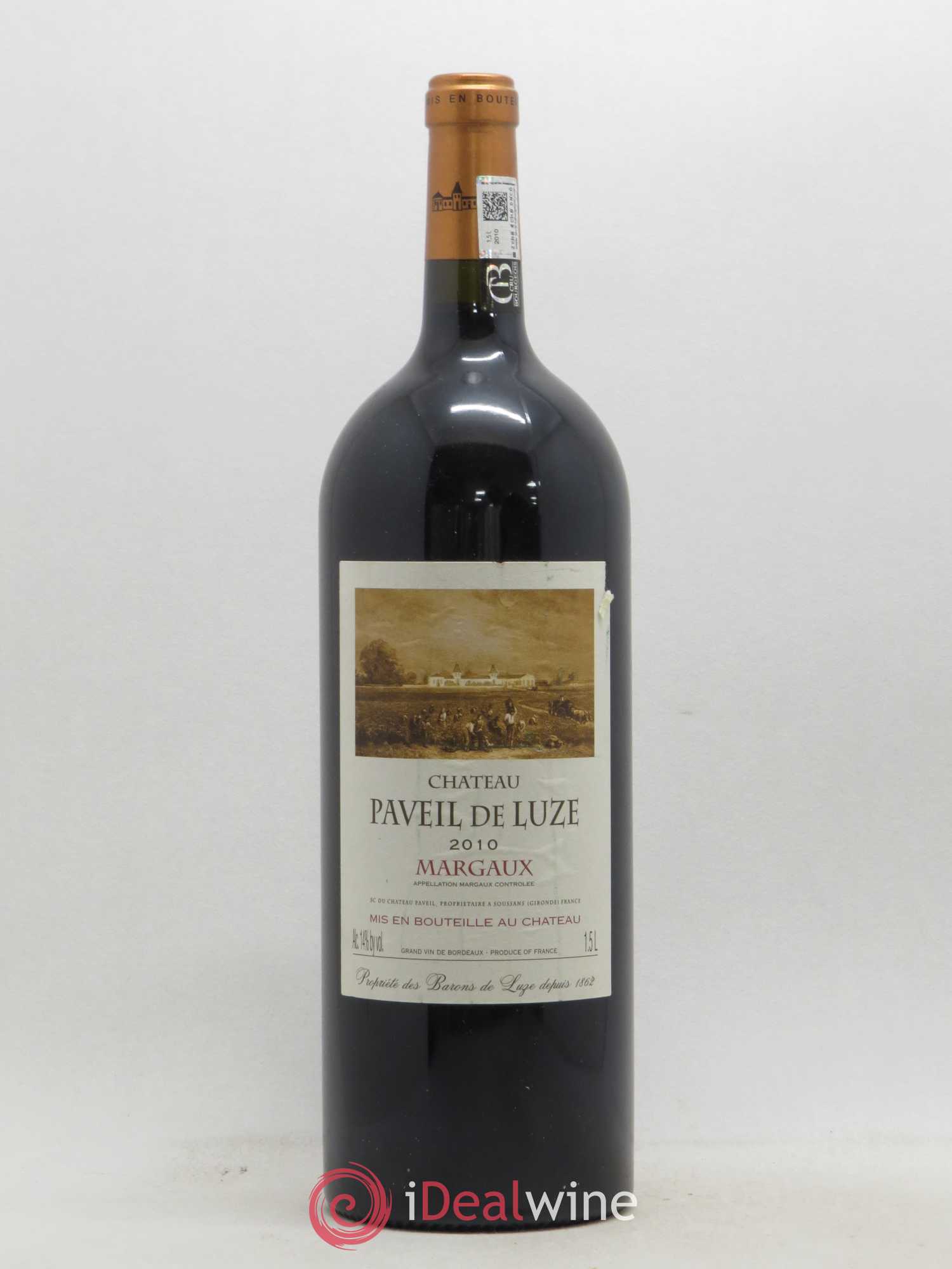Château Paveil de Luze Cru Bourgeois 2010 - Lot de 1 magnum - 0