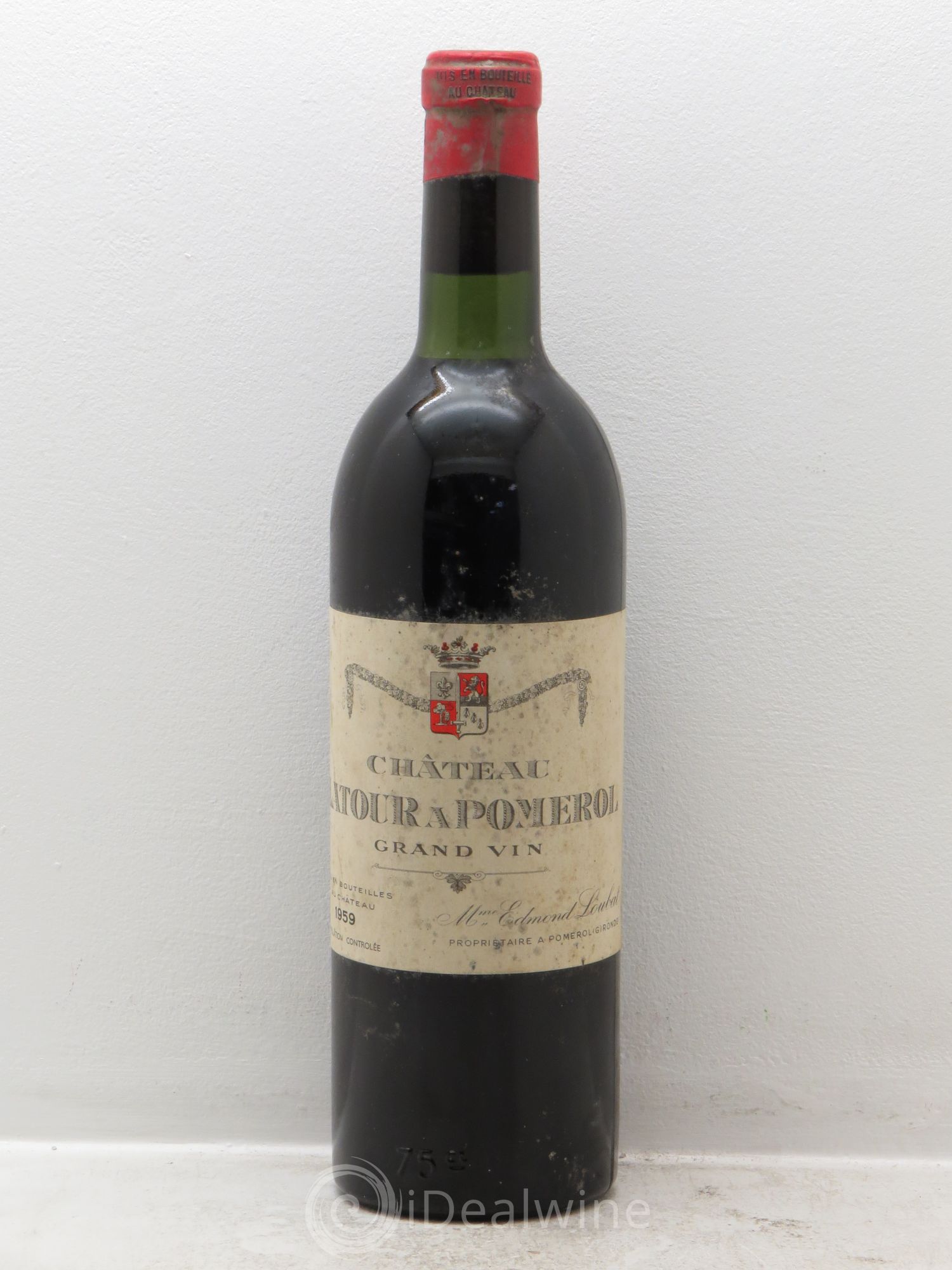 Château Latour à Pomerol 1959 - Lot de 1 bouteille - 0