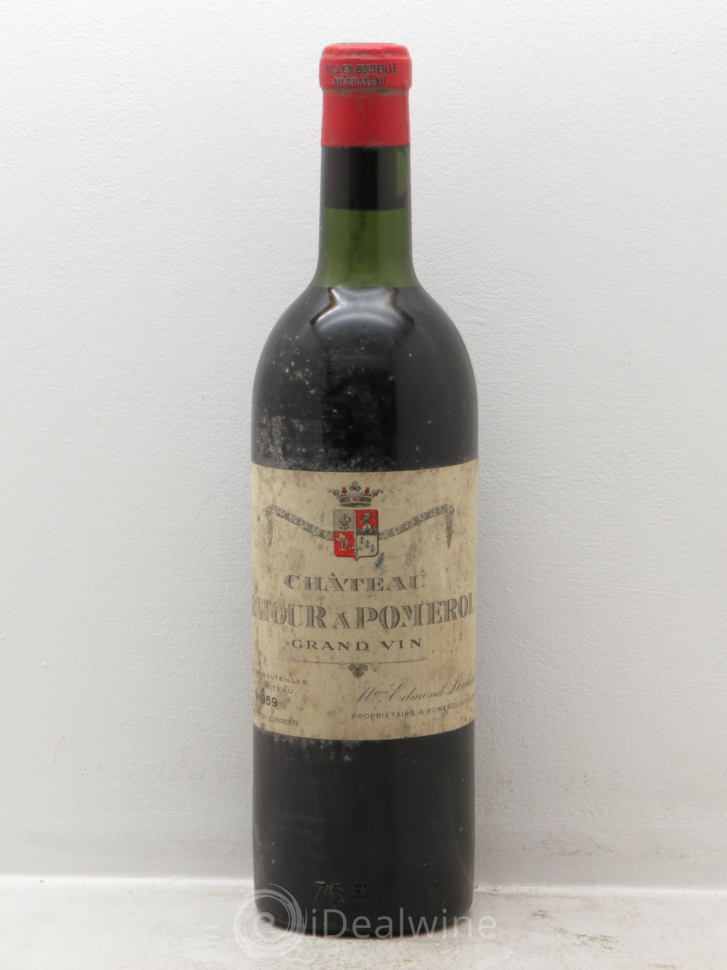 Château Latour à Pomerol 1959 - Lot de 1 bouteille - 0