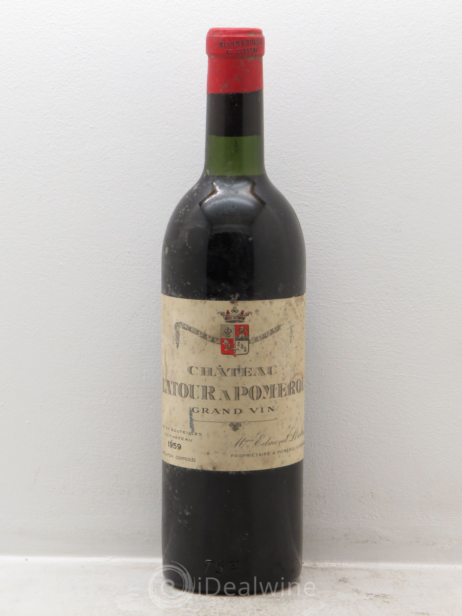 Château Latour à Pomerol 1959 - Lot de 1 bouteille - 0