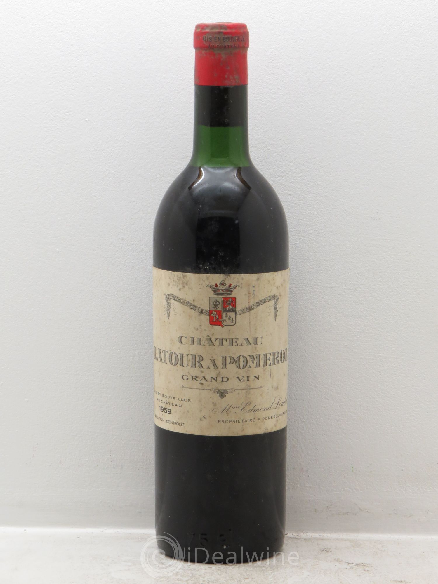 Château Latour à Pomerol 1959 - Lot de 1 bouteille - 0