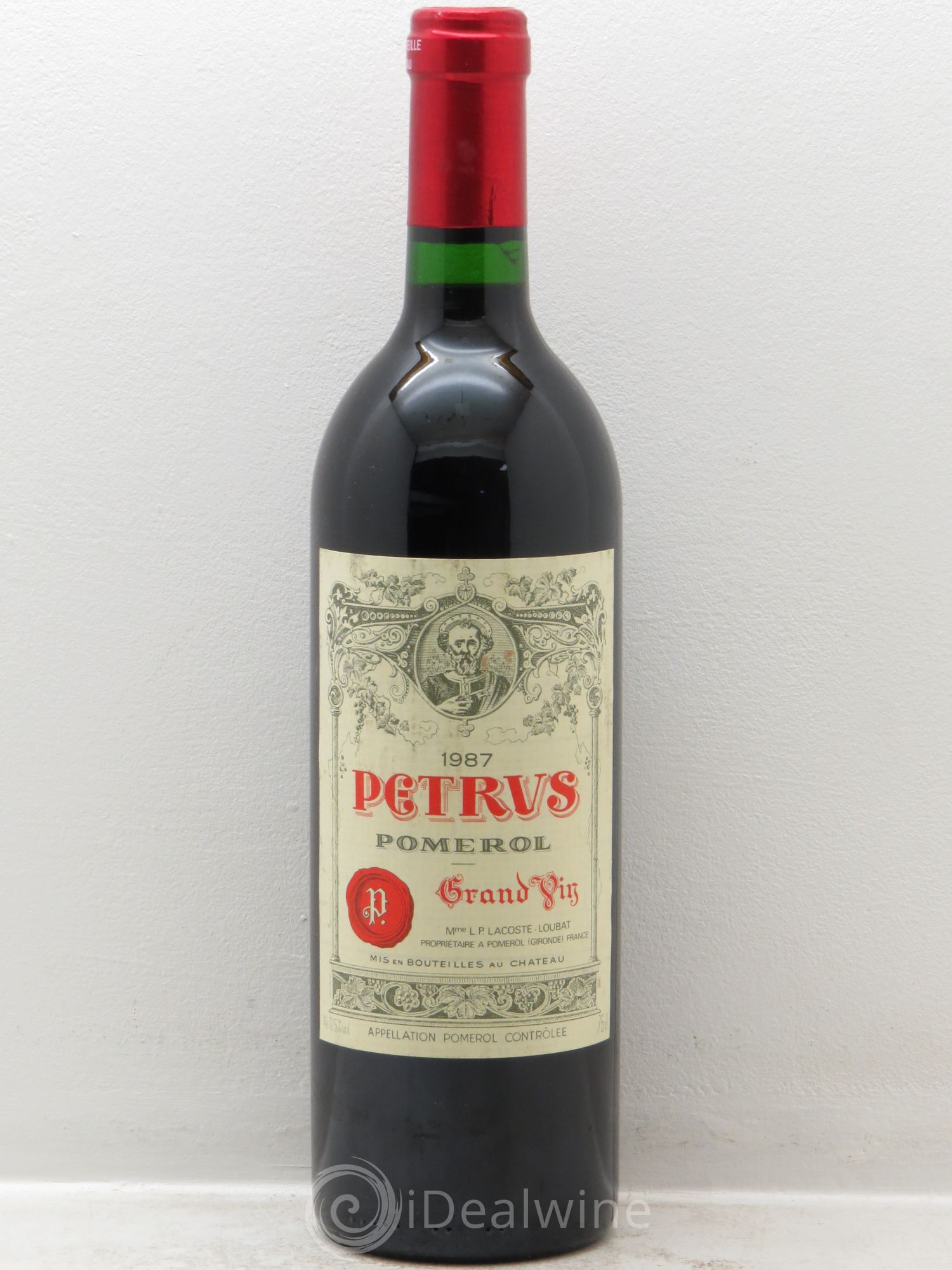 Petrus 1987 - Lot de 1 bouteille - 0