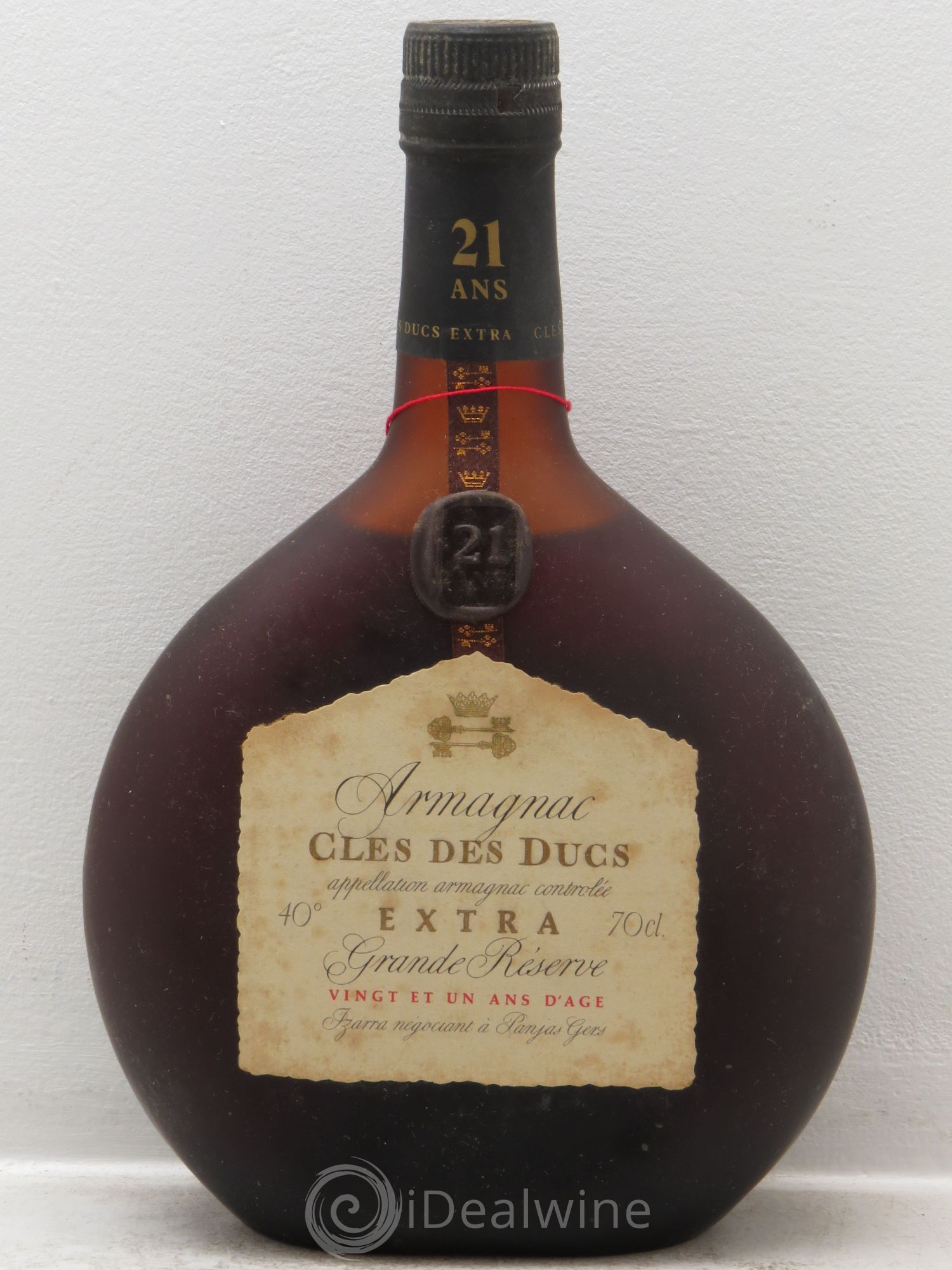 Armagnac Extra Clefs des ducs 21 ans 40° - Posten von 1 Flasche - 0