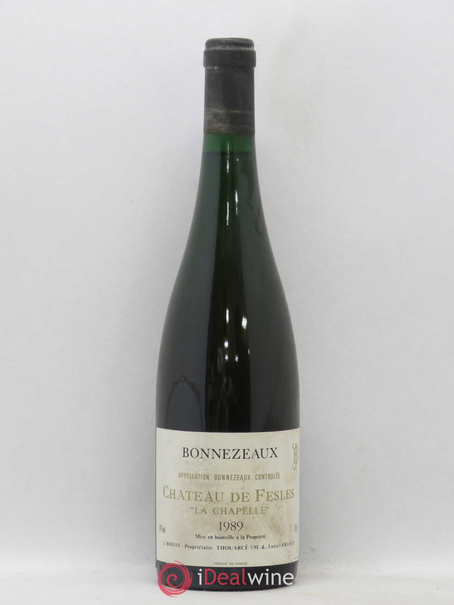 Bonnezeaux La Chapelle Château de Fesles 1989 - Lotto di 1 bottiglia - 0