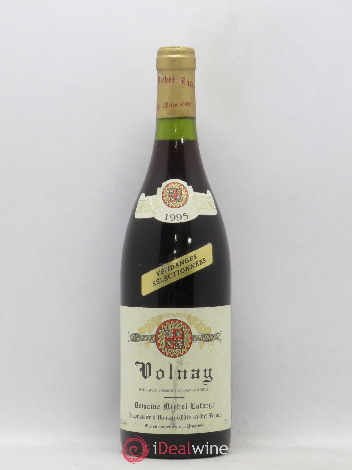 Volnay Vendanges sélectionnées Lafarge (Domaine) 1995 - Lot de 1 bouteille - 0