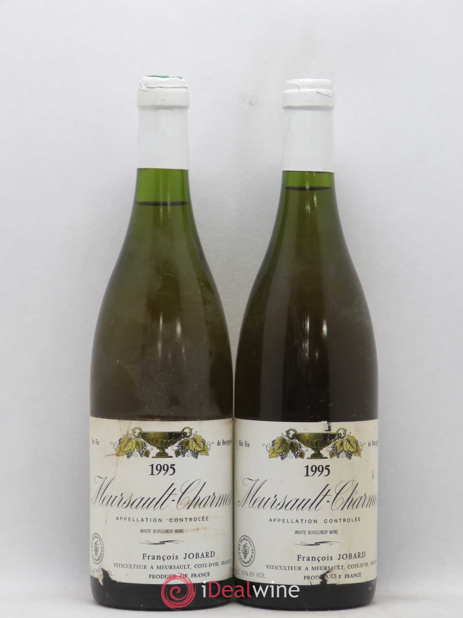 Meursault 1er Cru Charmes François Jobard 1995 - Posten von 2 Flaschen - 0