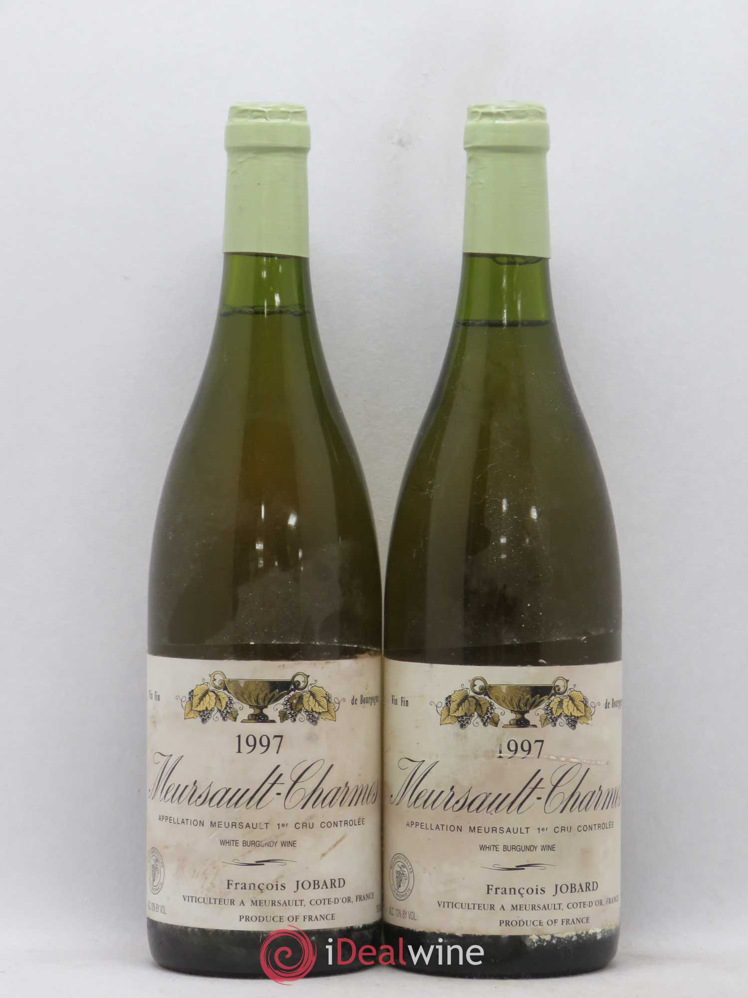 Meursault 1er Cru Charmes François Jobard 1997 - Posten von 2 Flaschen - 0