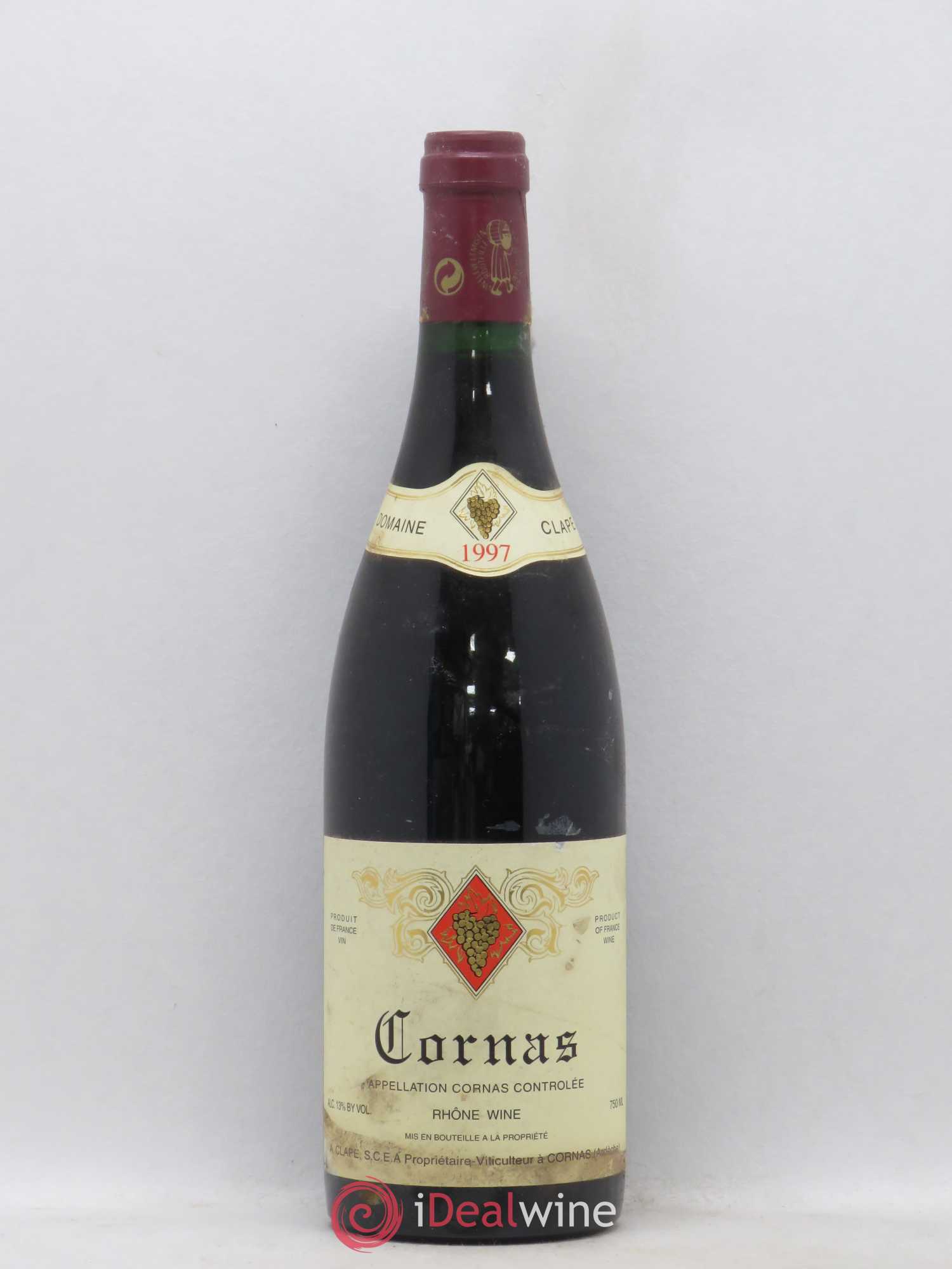 Cornas Auguste Clape 1997 - Lot de 1 bouteille - 0