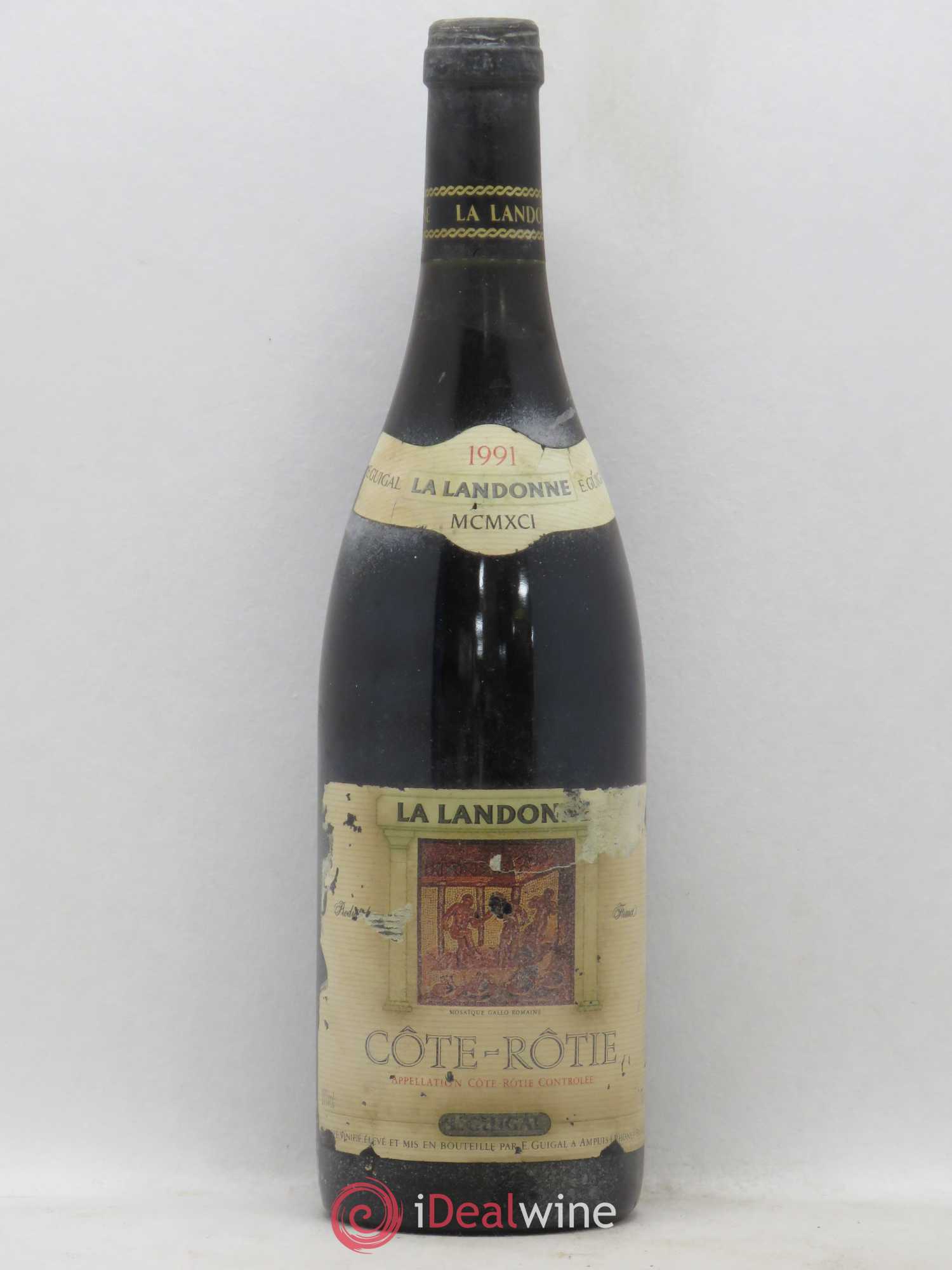 Côte-Rôtie La Landonne Guigal 1991 - Lot de 1 bouteille - 0