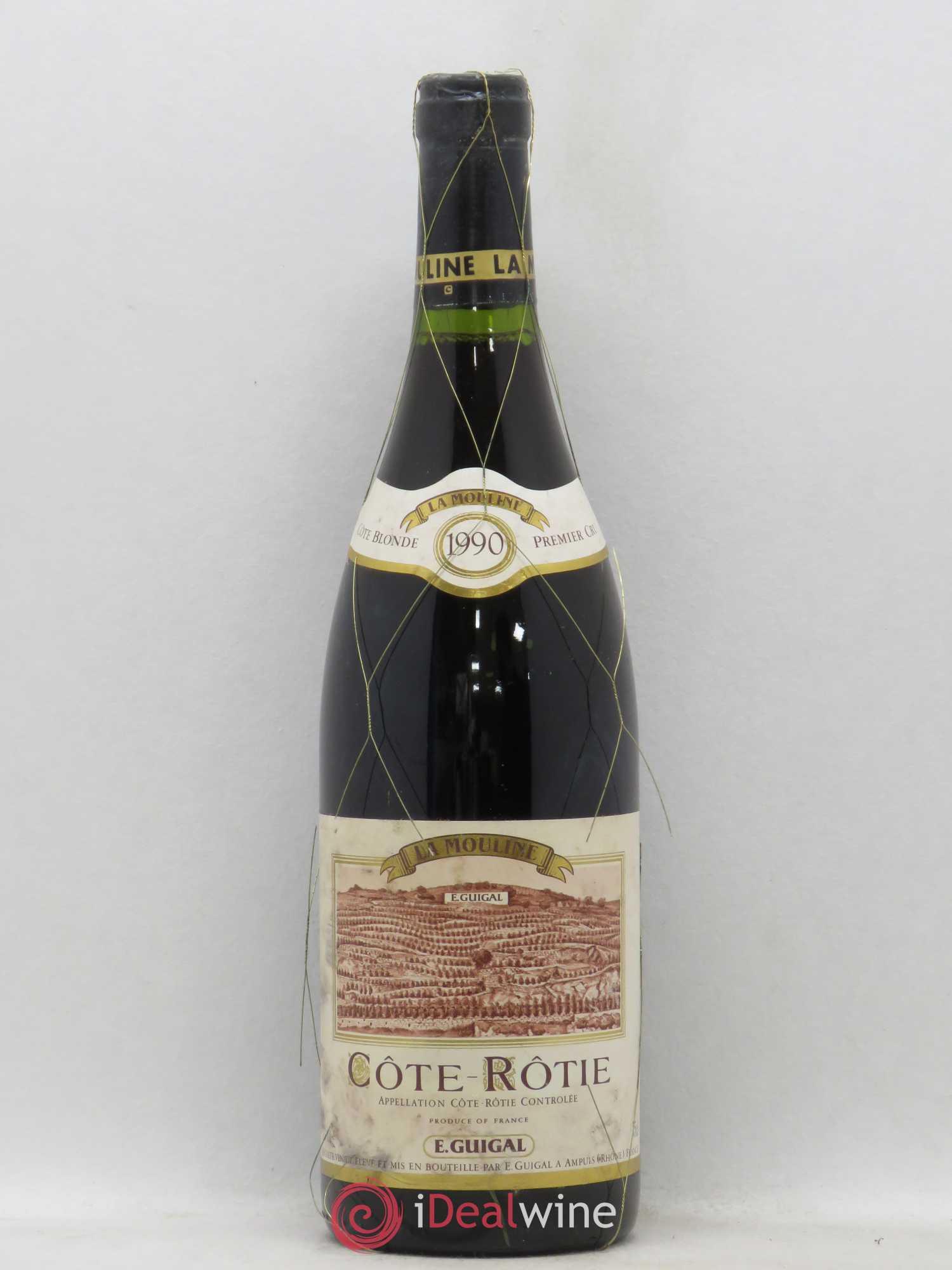 Côte-Rôtie La Mouline Guigal 1990 - Lot de 1 bouteille - 0