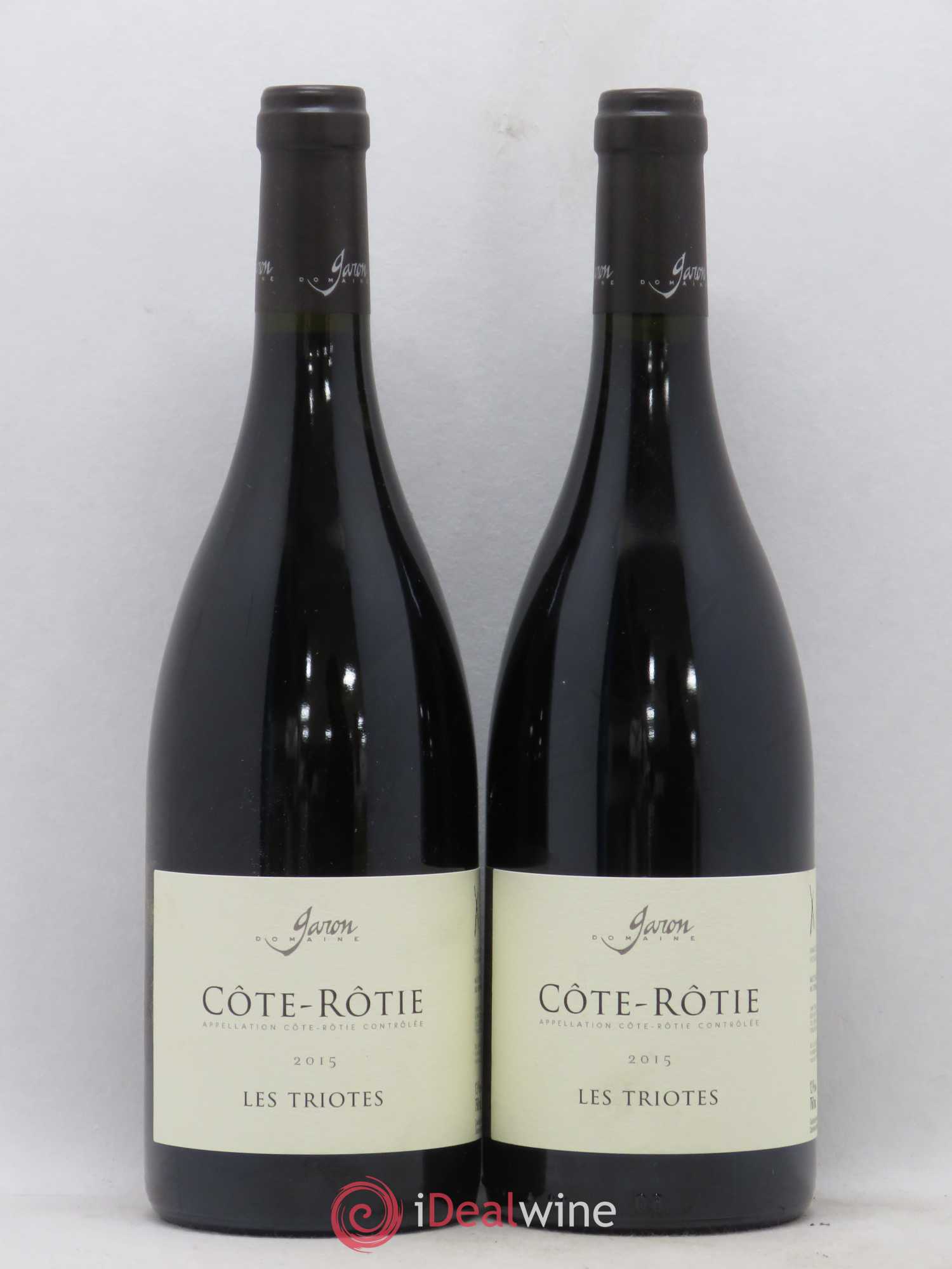 Côte-Rôtie Les Triotes Domaine Garon 2015 - Posten von 2 Flaschen - 0