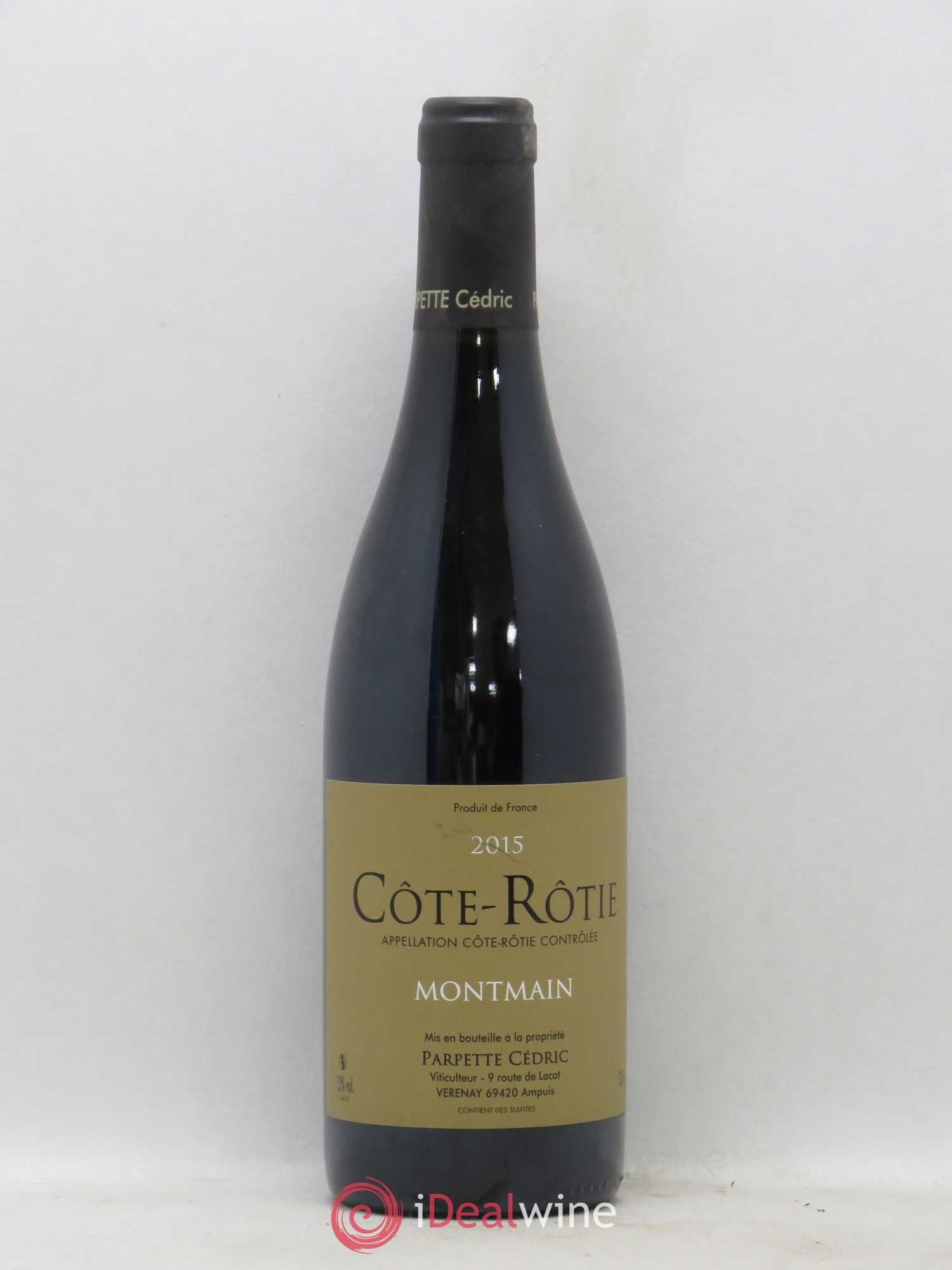 Côte-Rôtie Montmain Cédric Parpette 2015 - Posten von 1 Flasche - 0