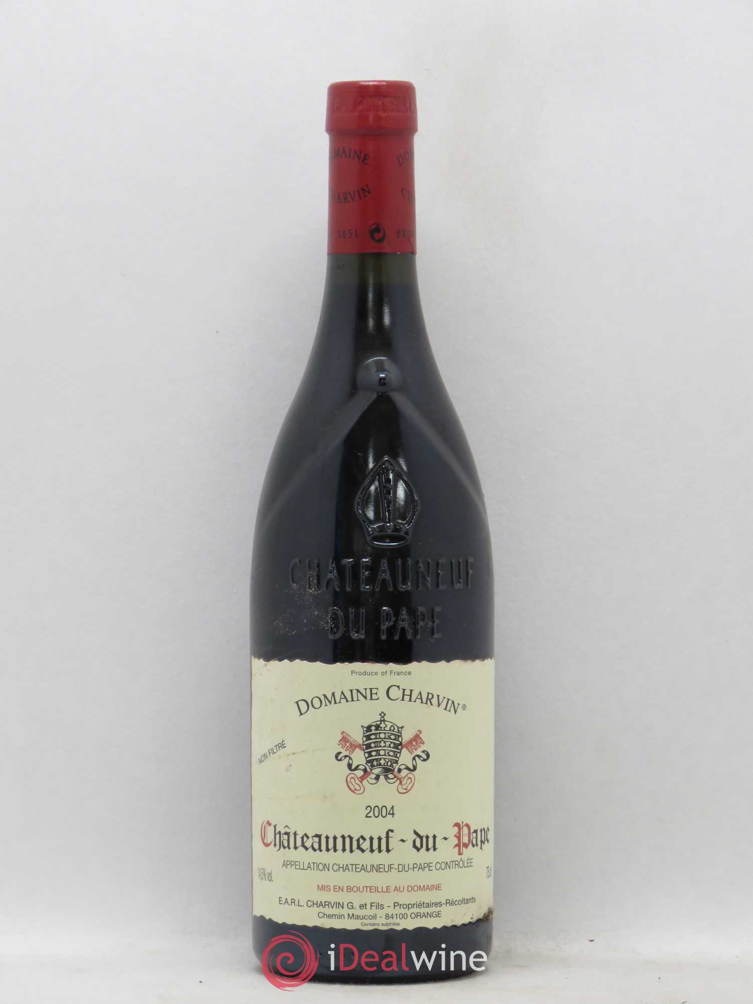 Châteauneuf-du-Pape Charvin (Domaine) 2004 - Lot de 1 bouteille - 0