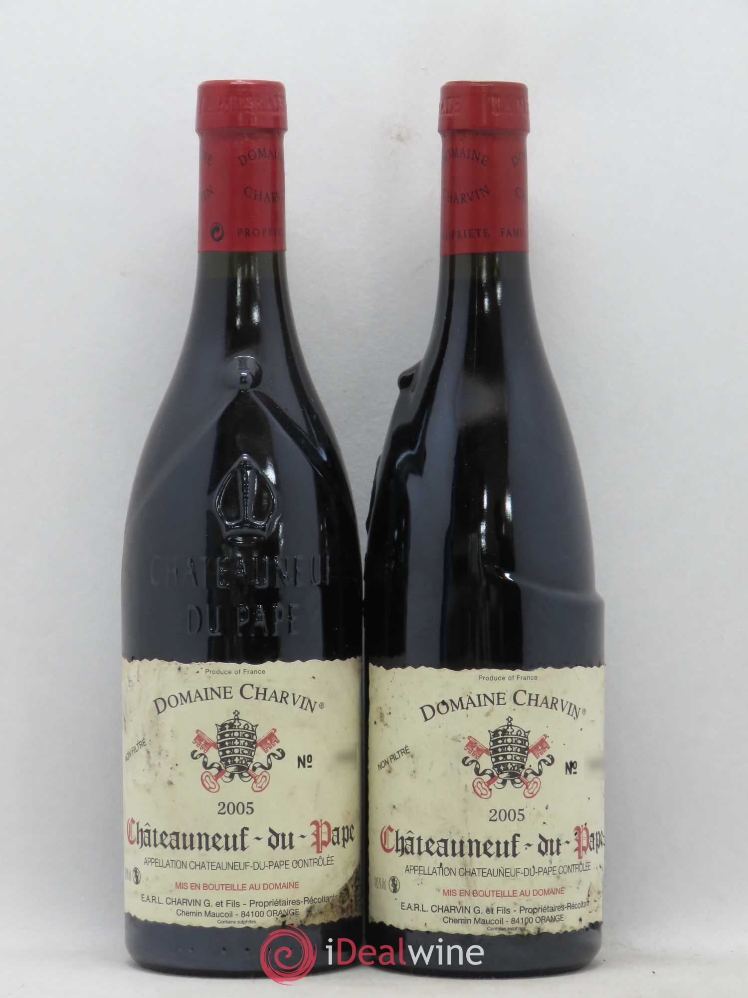 Châteauneuf-du-Pape Charvin (Domaine) 2005 - Lot de 2 bouteilles - 0