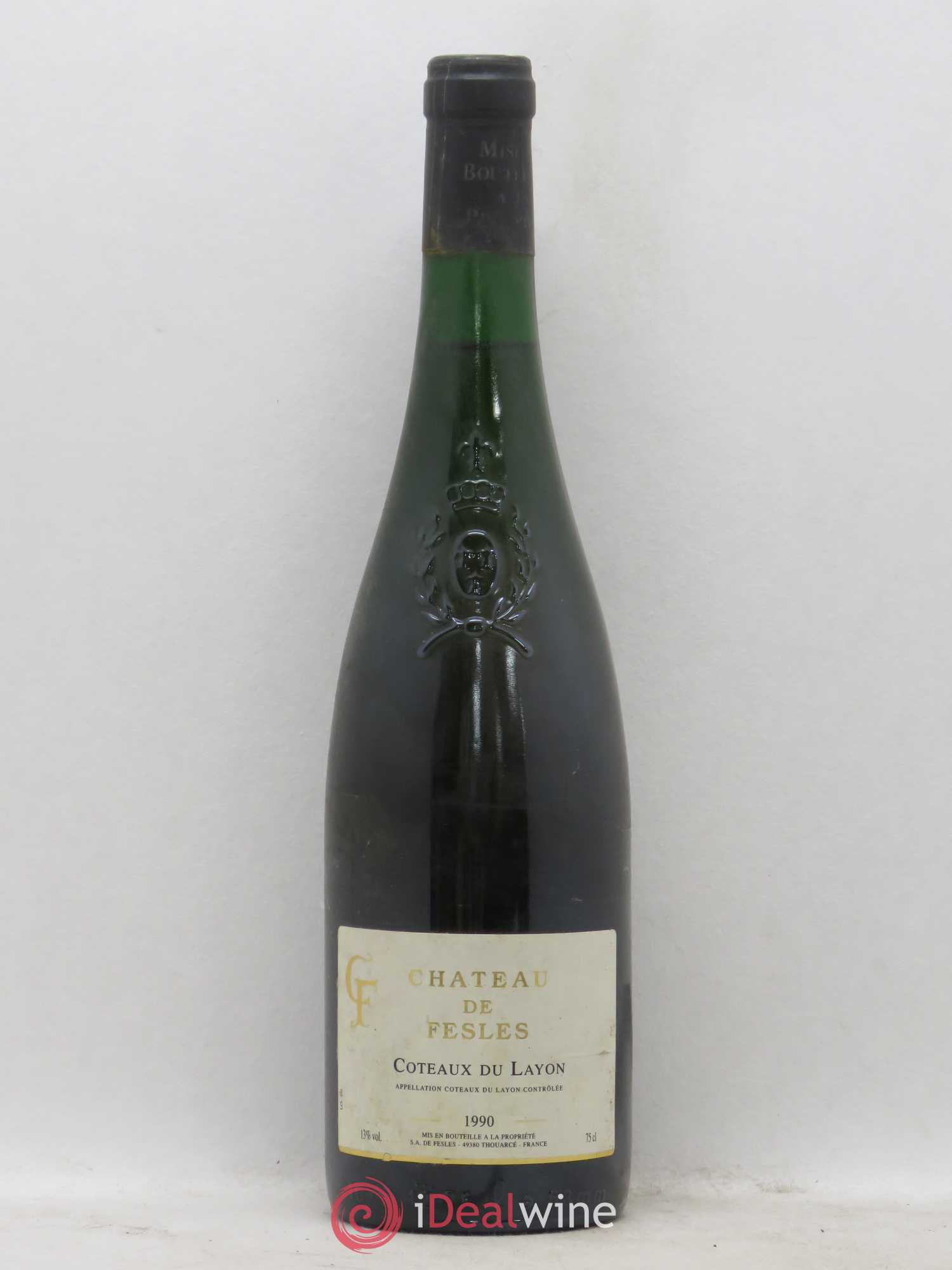 Coteaux du Layon Château de Fesles 1990 - Posten von 1 Flasche - 0