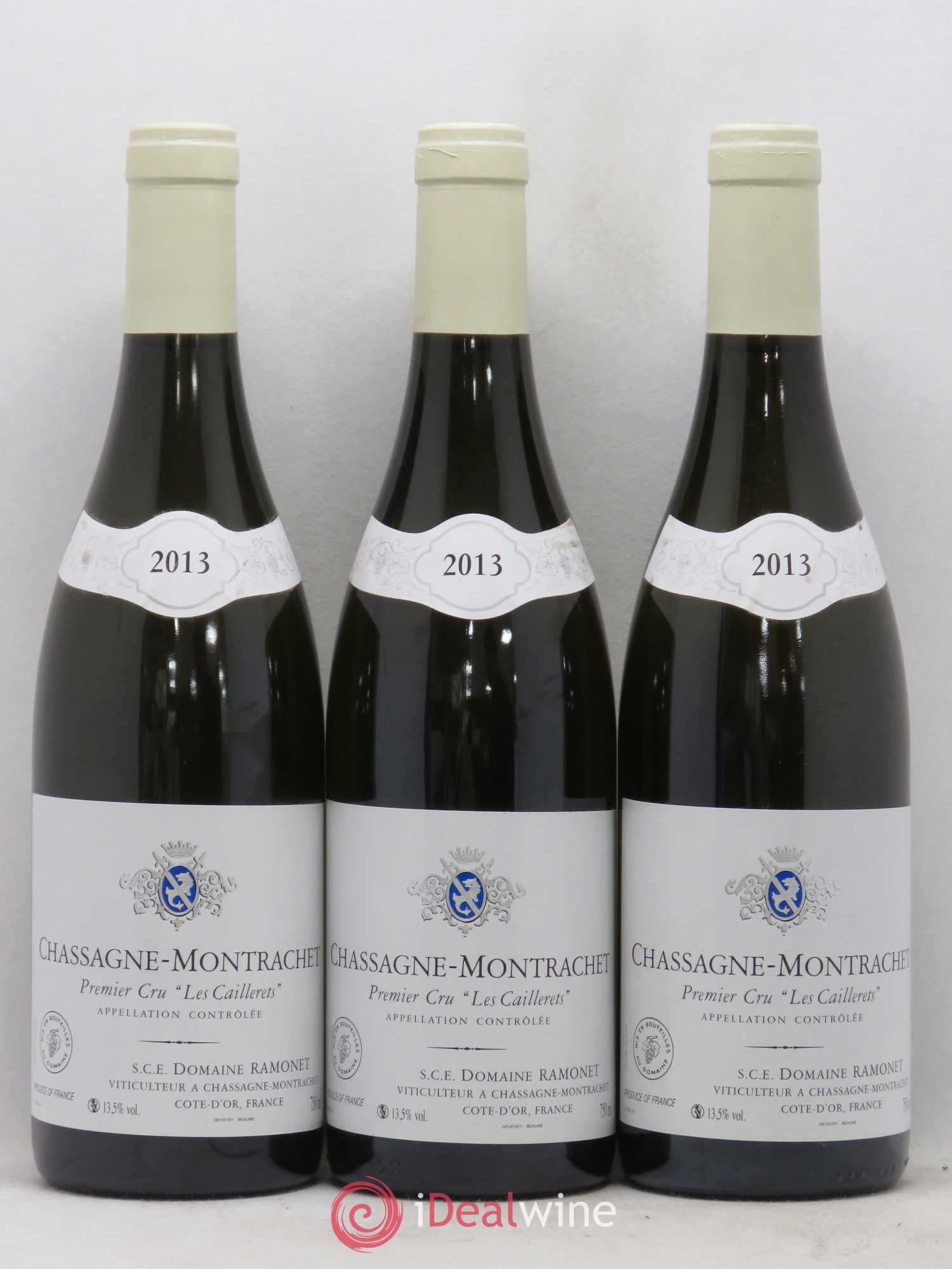 Chassagne-Montrachet 1er Cru Les Caillerets Ramonet (Domaine) 2013 - Lot de 3 bouteilles - 0