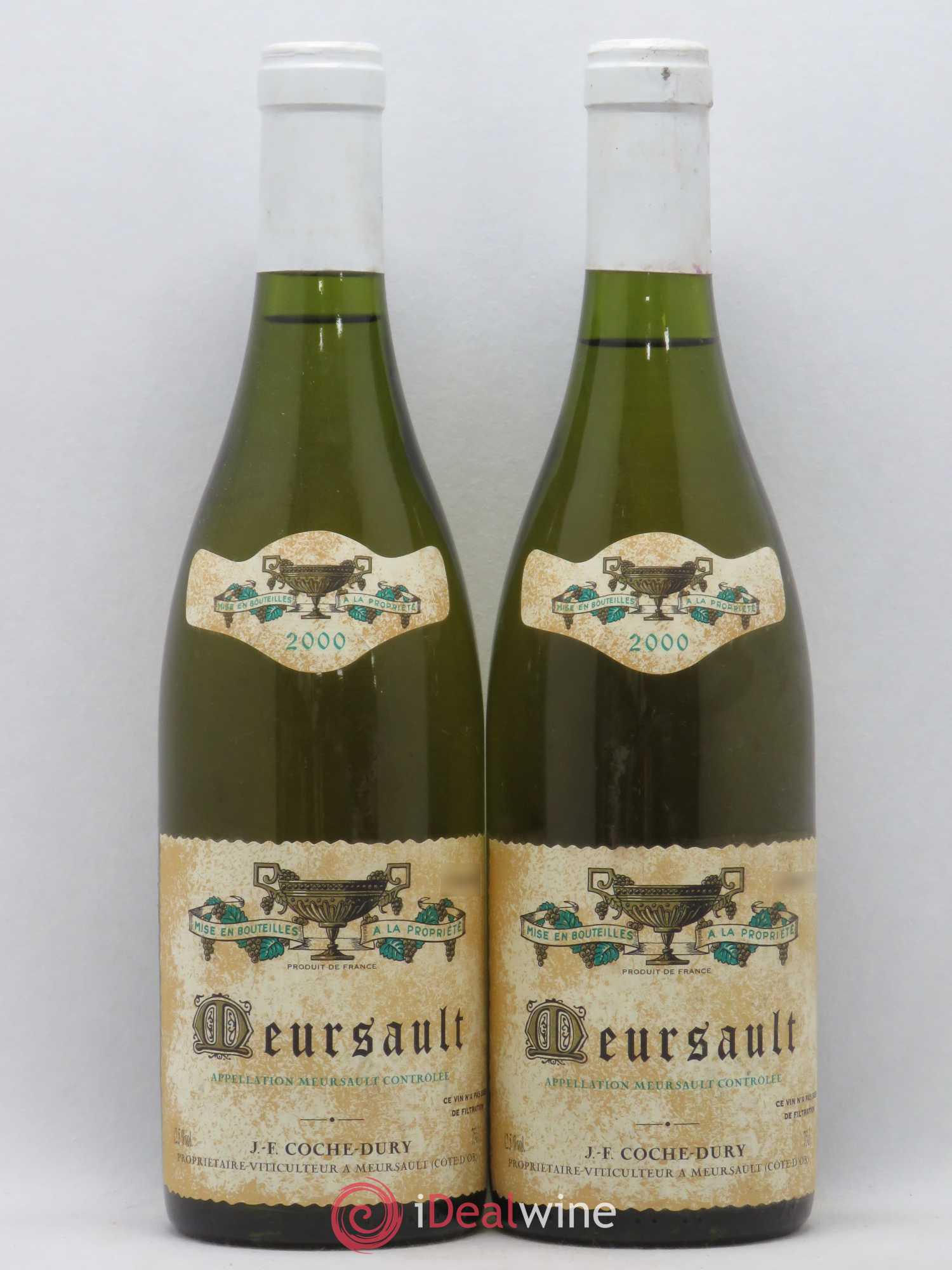 Meursault Coche Dury (Domaine) 2000 - Lot de 2 bouteilles - 0