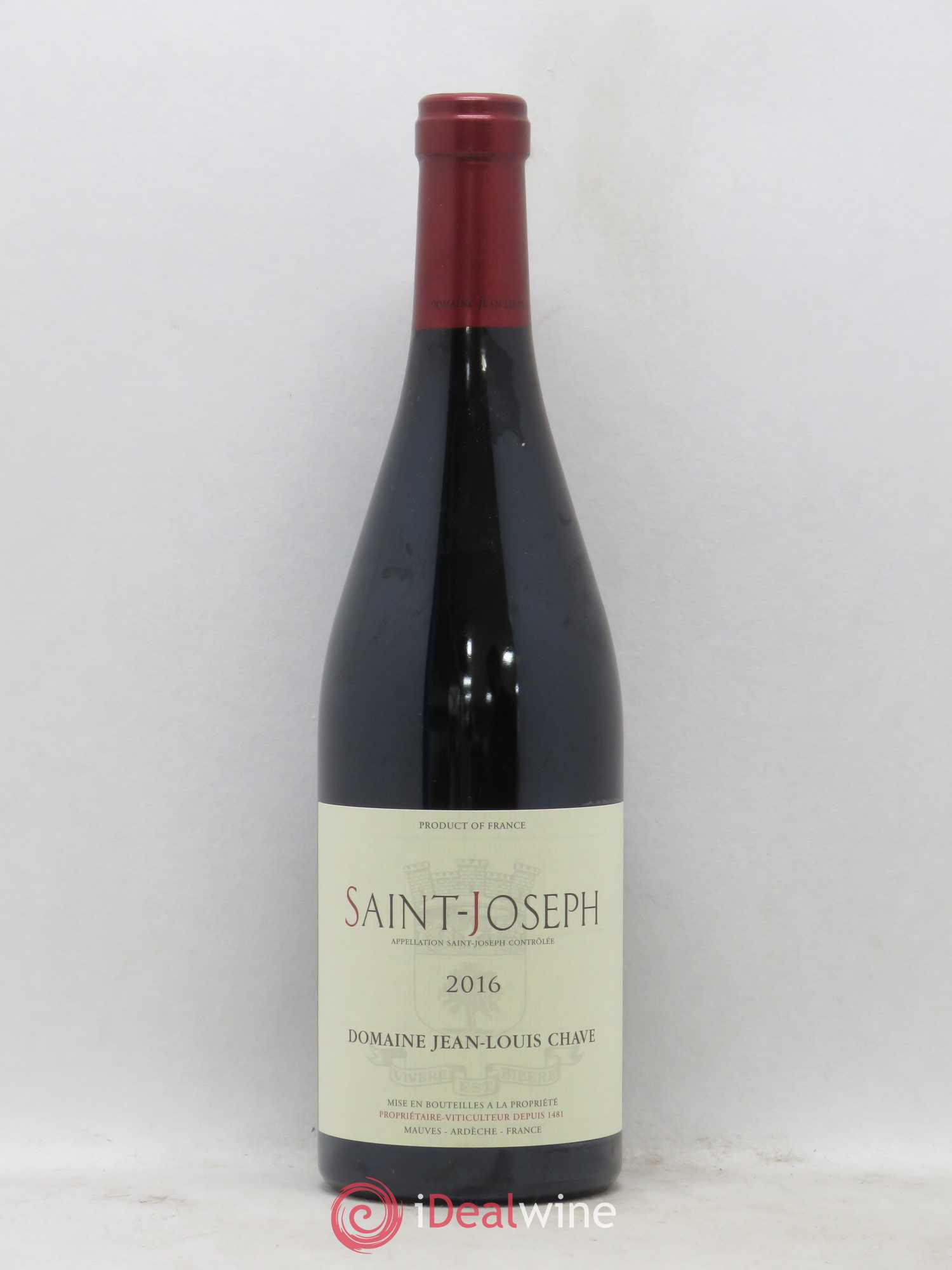 Saint-Joseph Jean-Louis Chave 2016 - Lot de 1 bouteille - 0