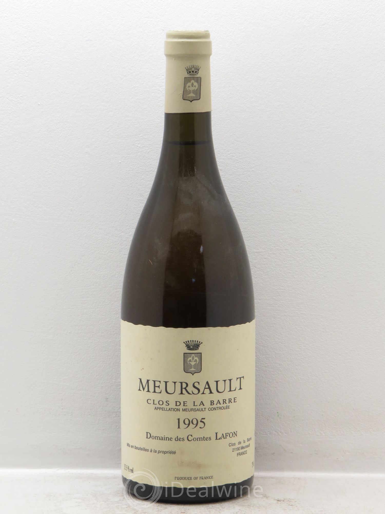Meursault Clos de la Barre Comtes Lafon (Domaine des) 1995 - Lot de 1 bouteille - 0