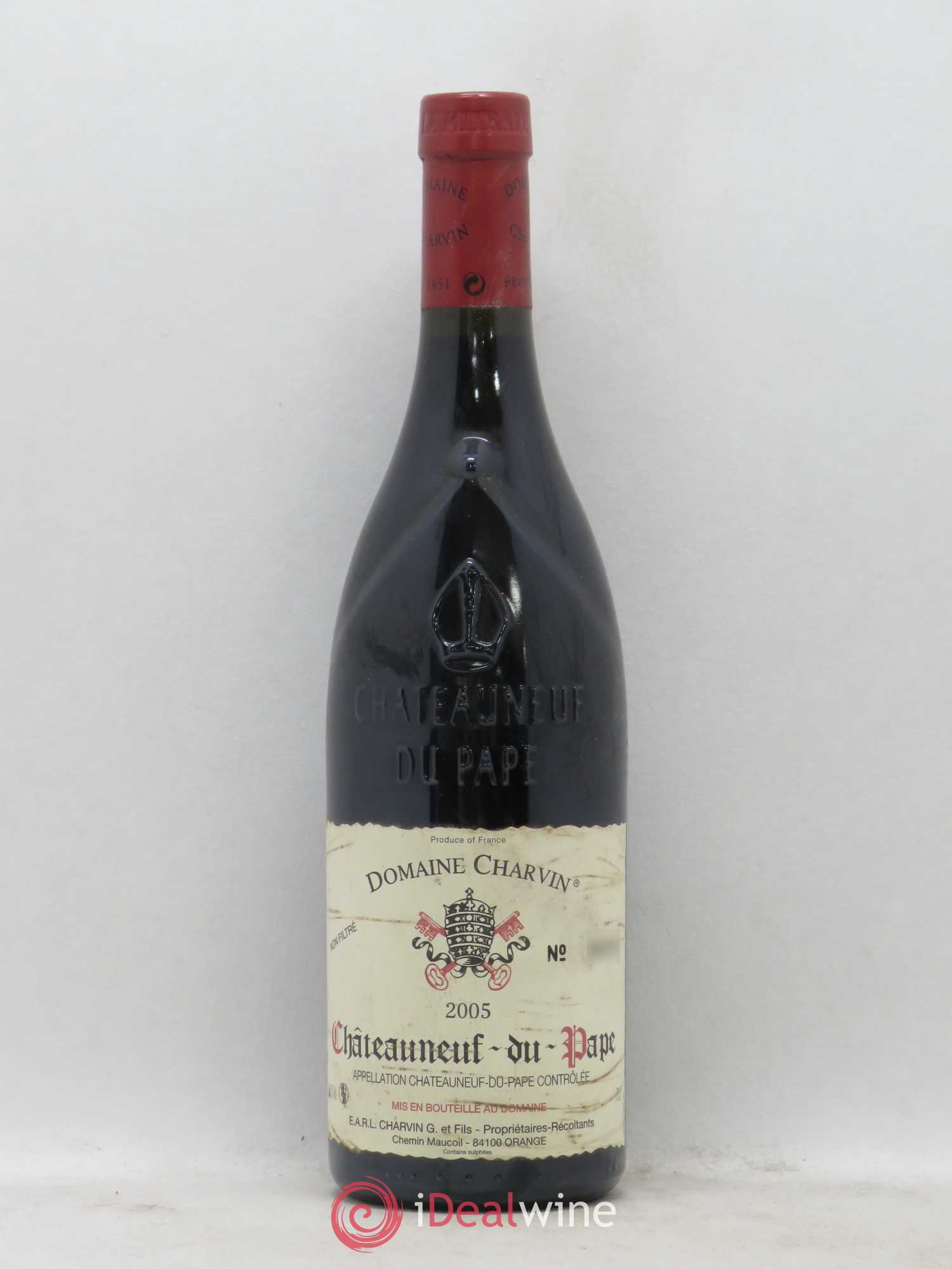 Châteauneuf-du-Pape Charvin (Domaine) 2005 - Lot de 1 bouteille - 0