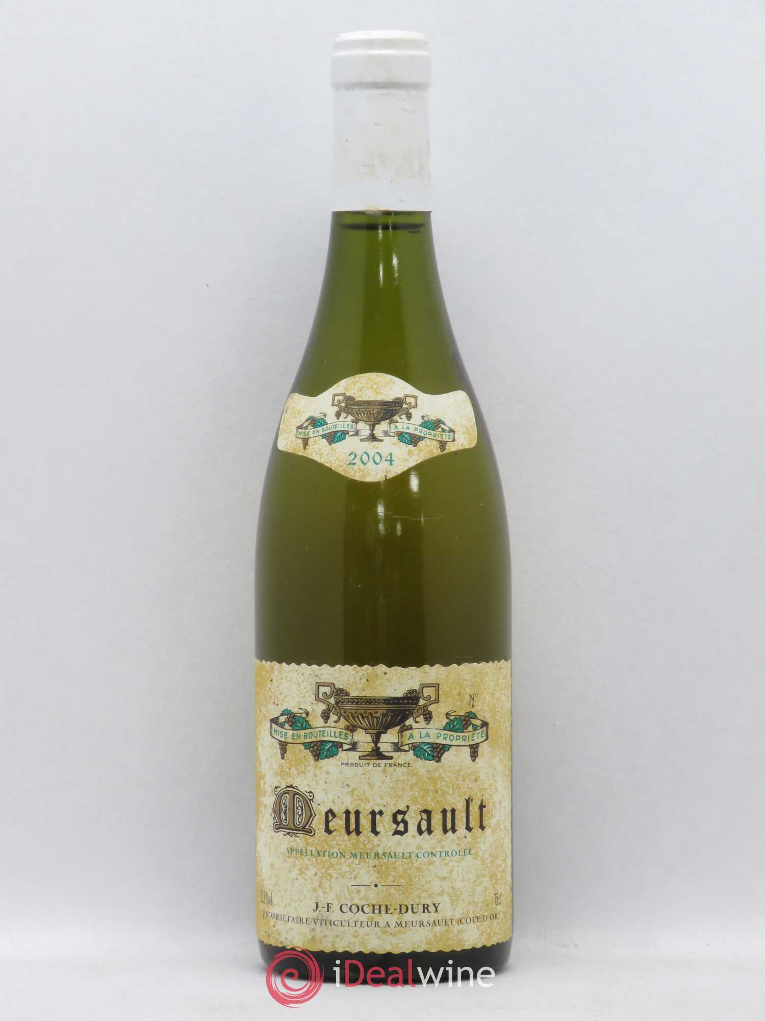 Meursault Coche Dury (Domaine) 2004 - Lot de 1 bouteille - 0