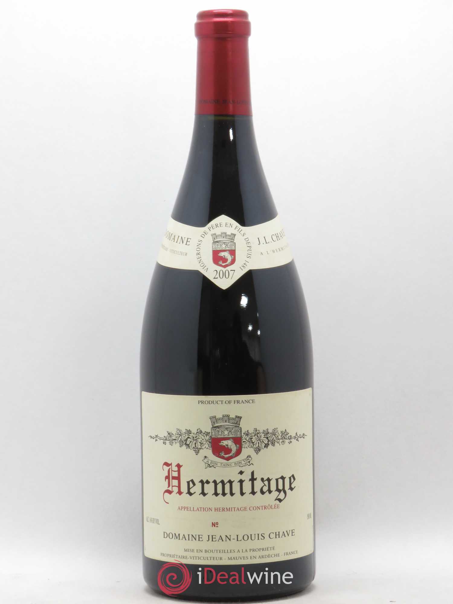 Hermitage Jean-Louis Chave 2007 - Lot de 1 magnum - 0