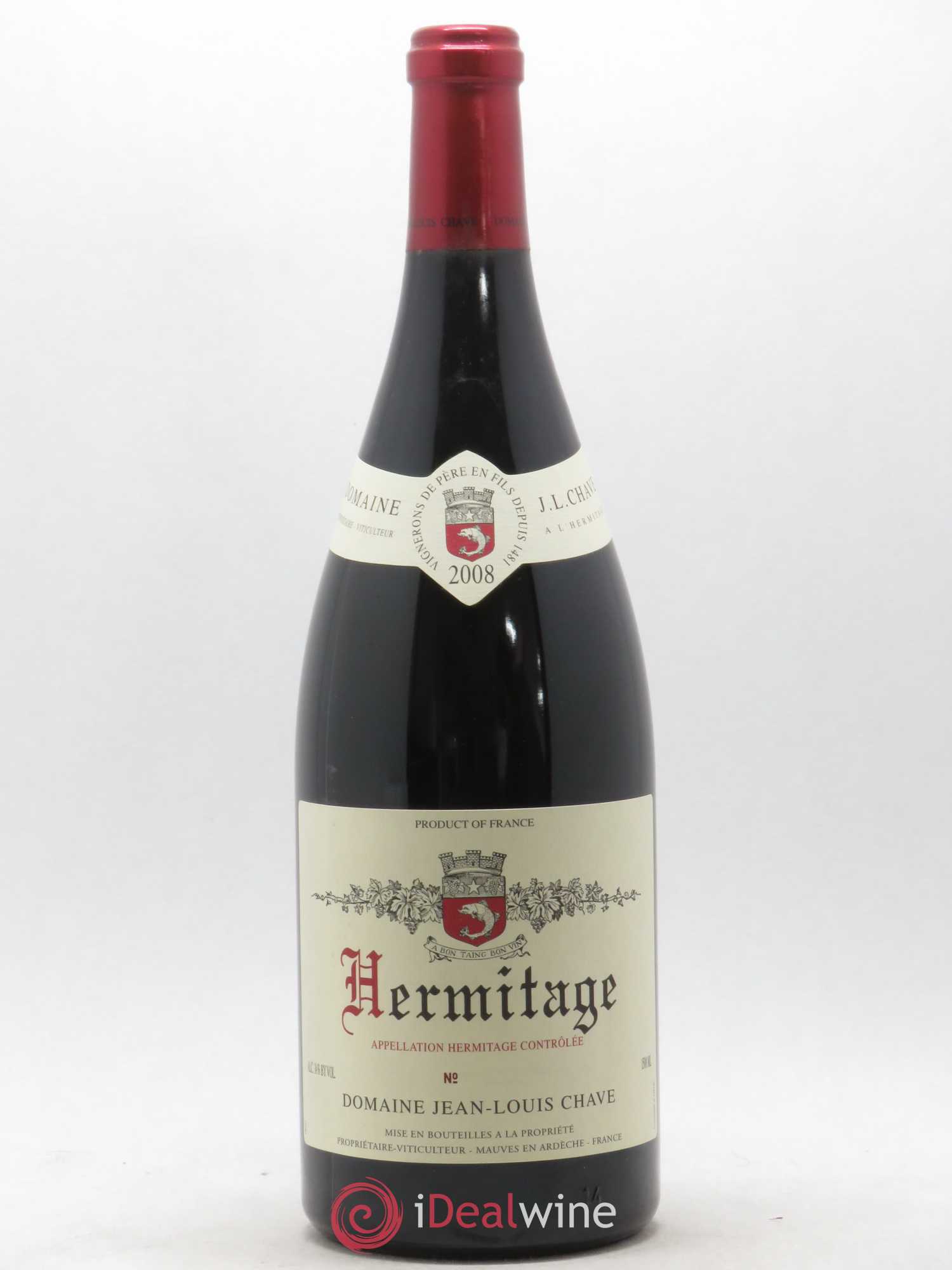 Hermitage Jean-Louis Chave 2008 - Lot de 1 magnum - 0