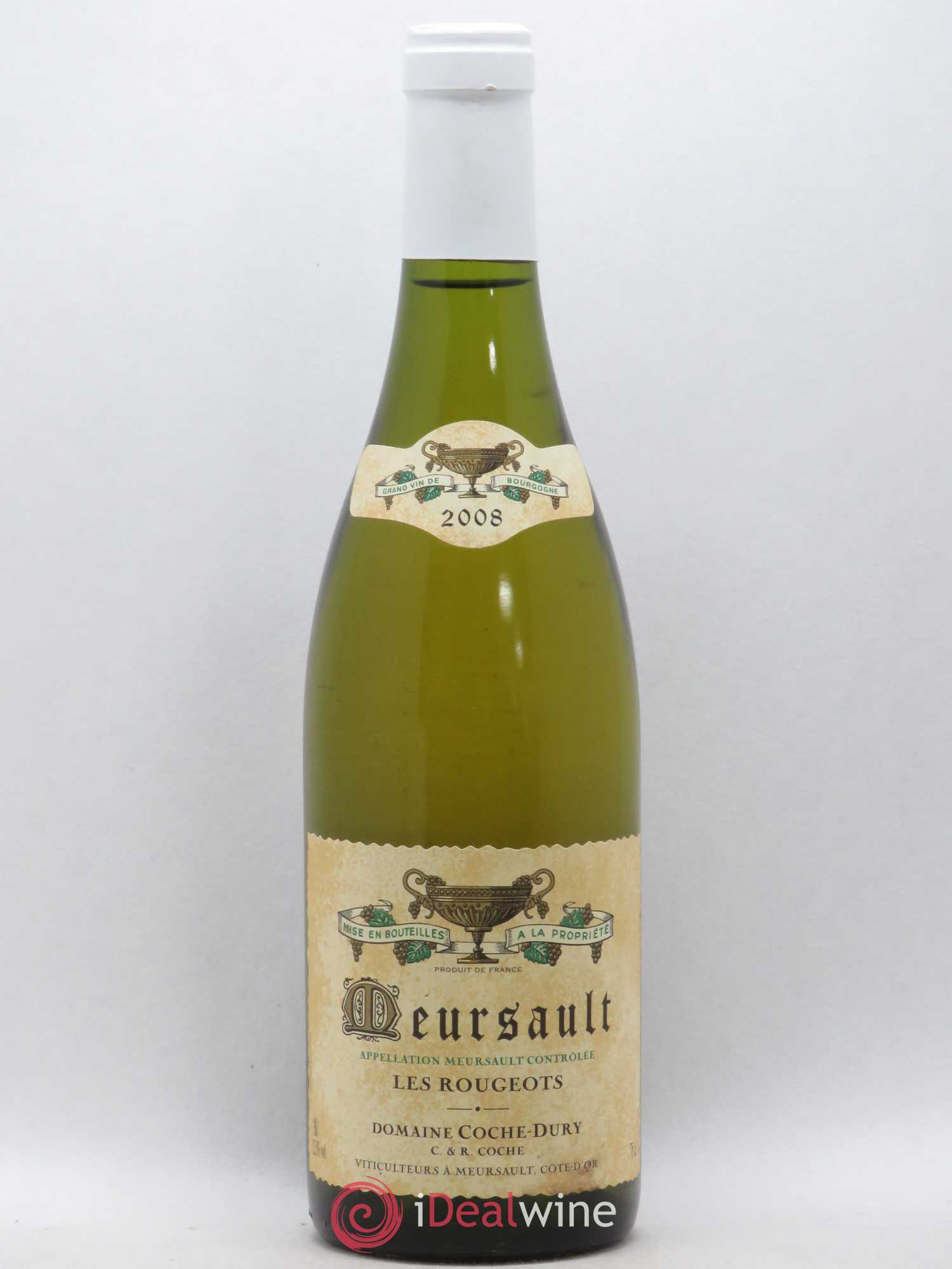 Meursault Les Rougeots Coche Dury (Domaine) 2008 - Lot de 1 bouteille - 0