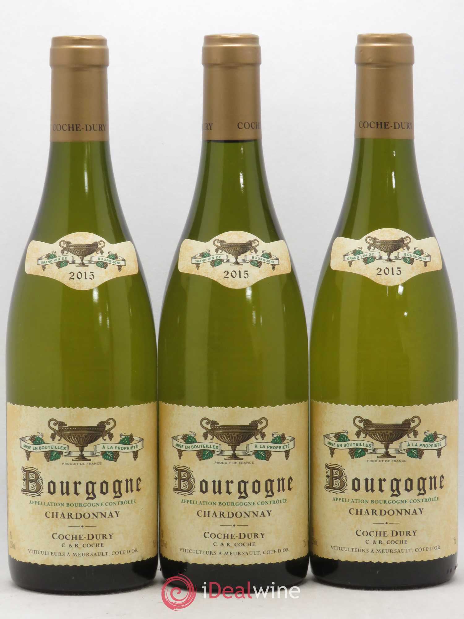 Bourgogne Coche Dury (Domaine) 2015 - Lot de 3 bouteilles - 0