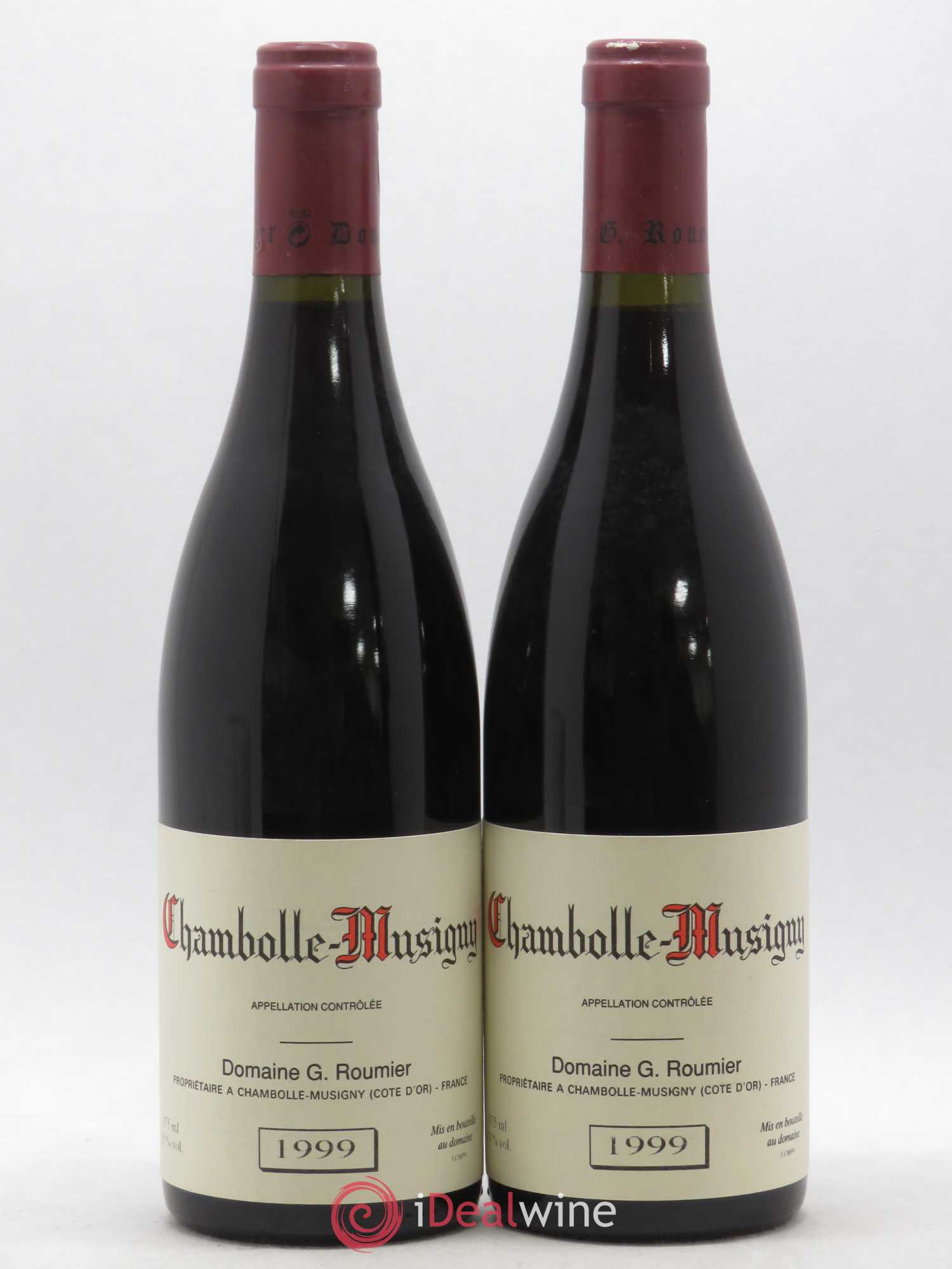 Chambolle-Musigny Georges Roumier (Domaine) 1999 - Posten von 2 Flaschen - 0