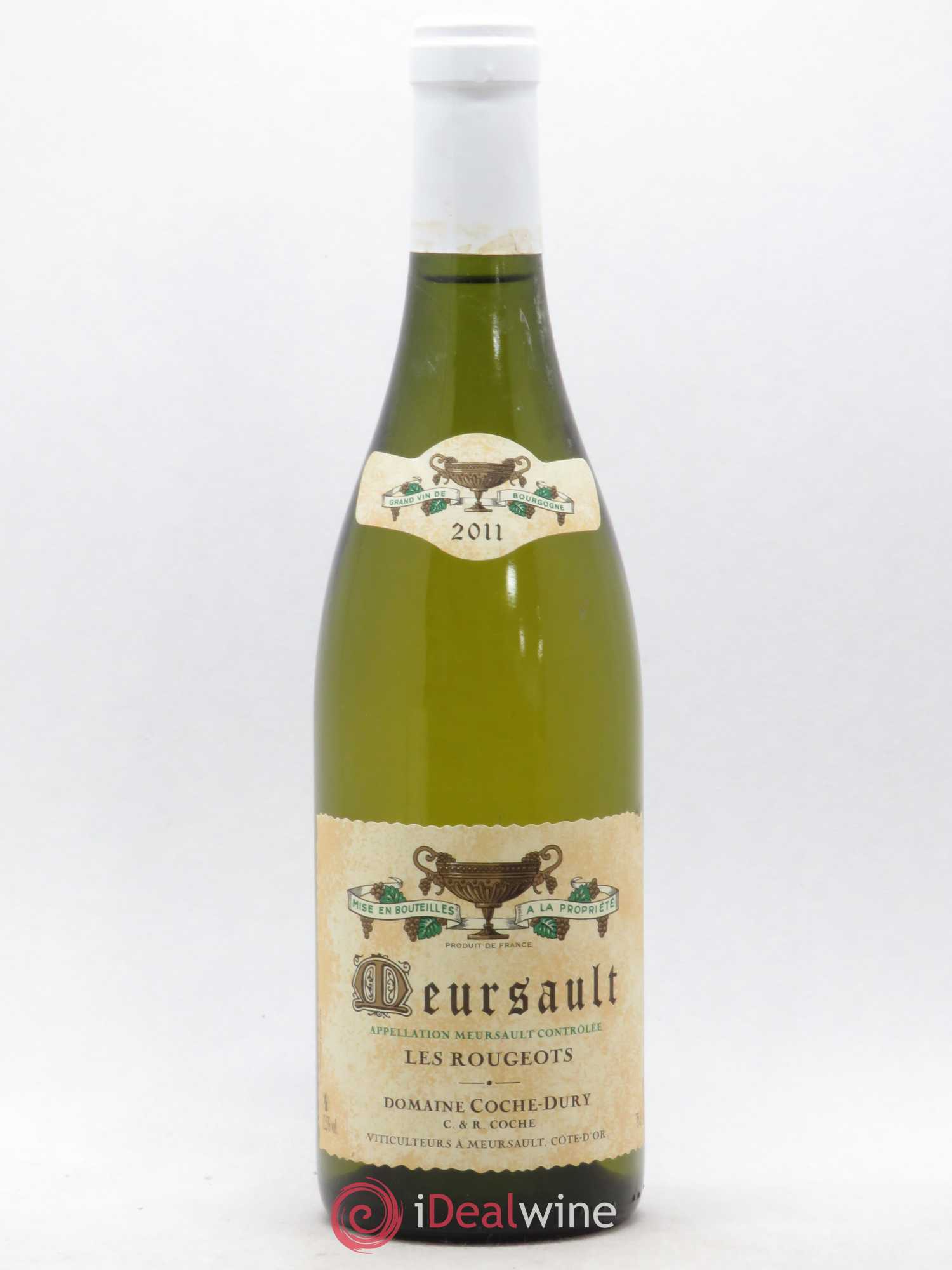 Meursault Les Rougeots Coche Dury (Domaine) 2011 - Lot de 1 bouteille - 0