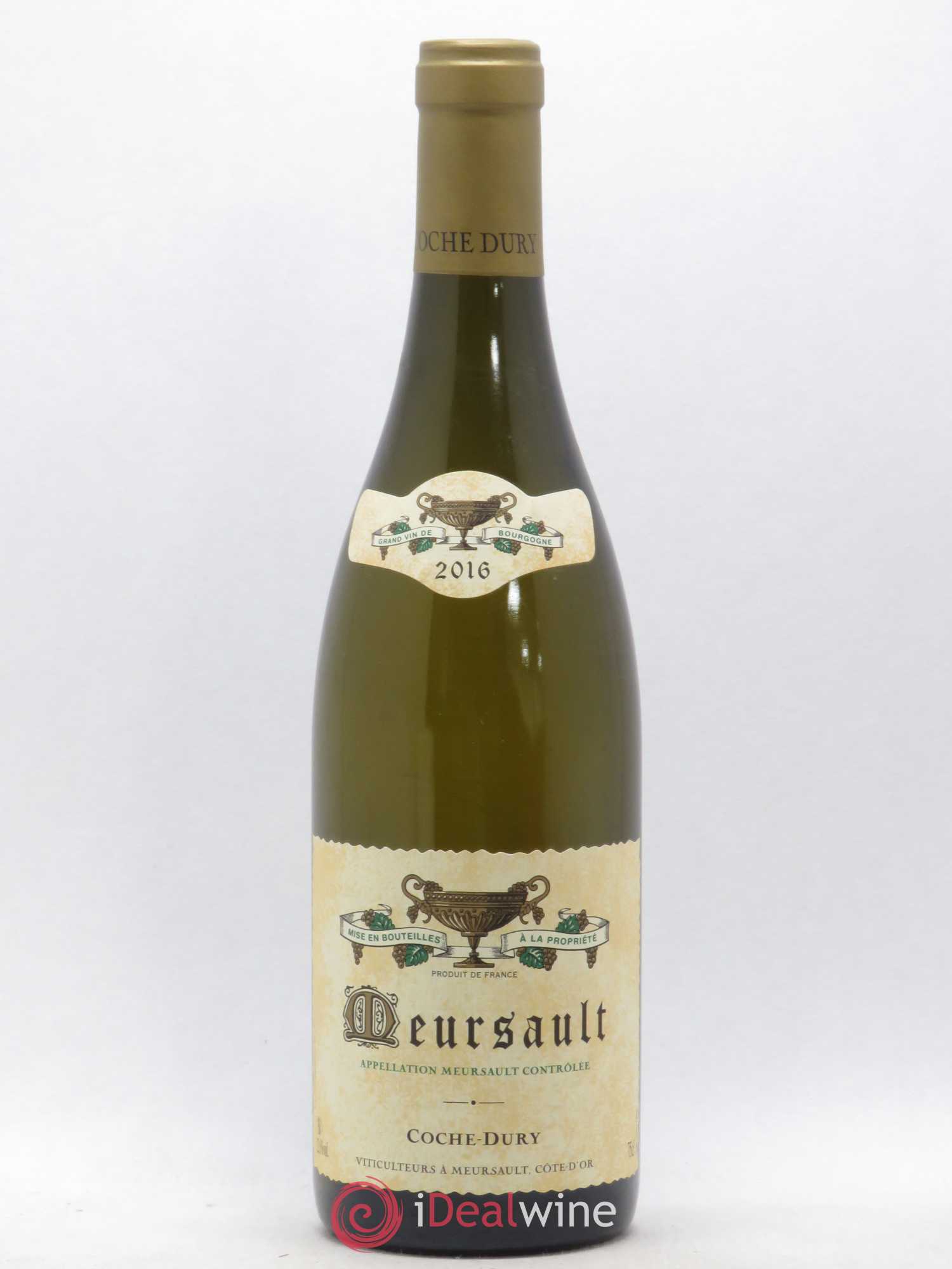 Meursault Coche Dury (Domaine) 2016 - Lot de 1 bouteille - 0