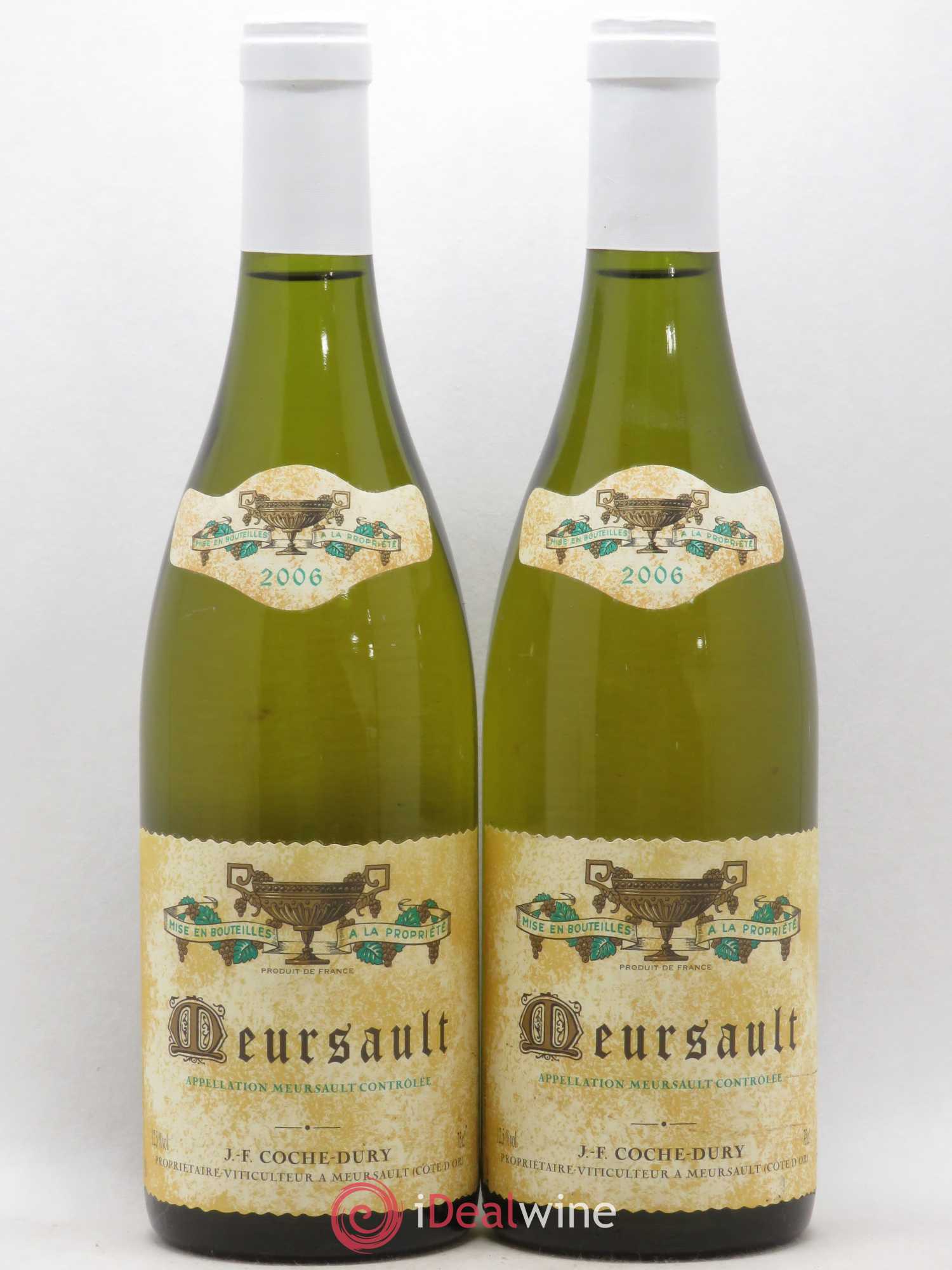 Meursault Coche Dury (Domaine) 2006 - Lot de 2 bouteilles - 0