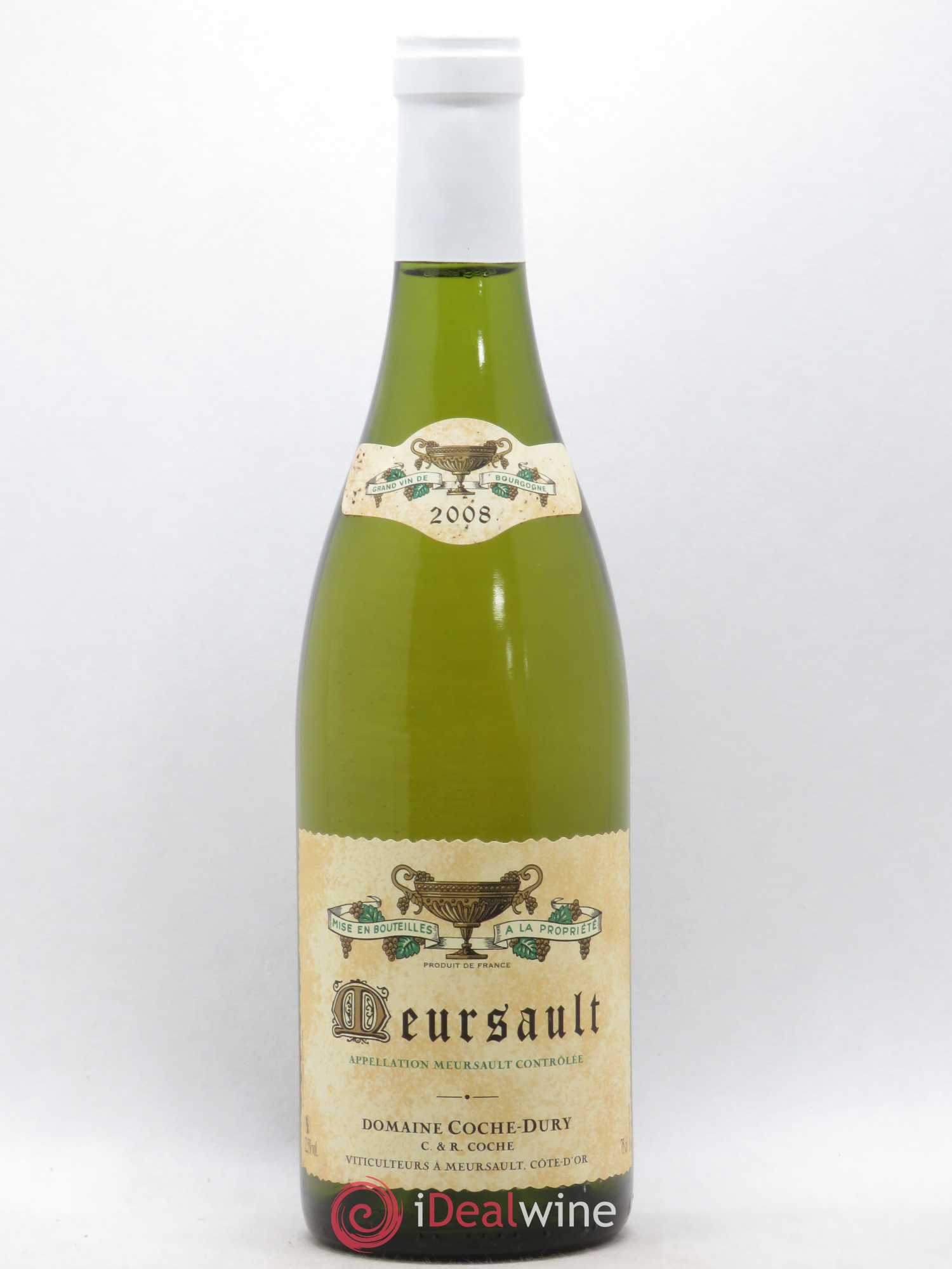 Meursault Coche Dury (Domaine) 2008 - Lot de 1 bouteille - 0