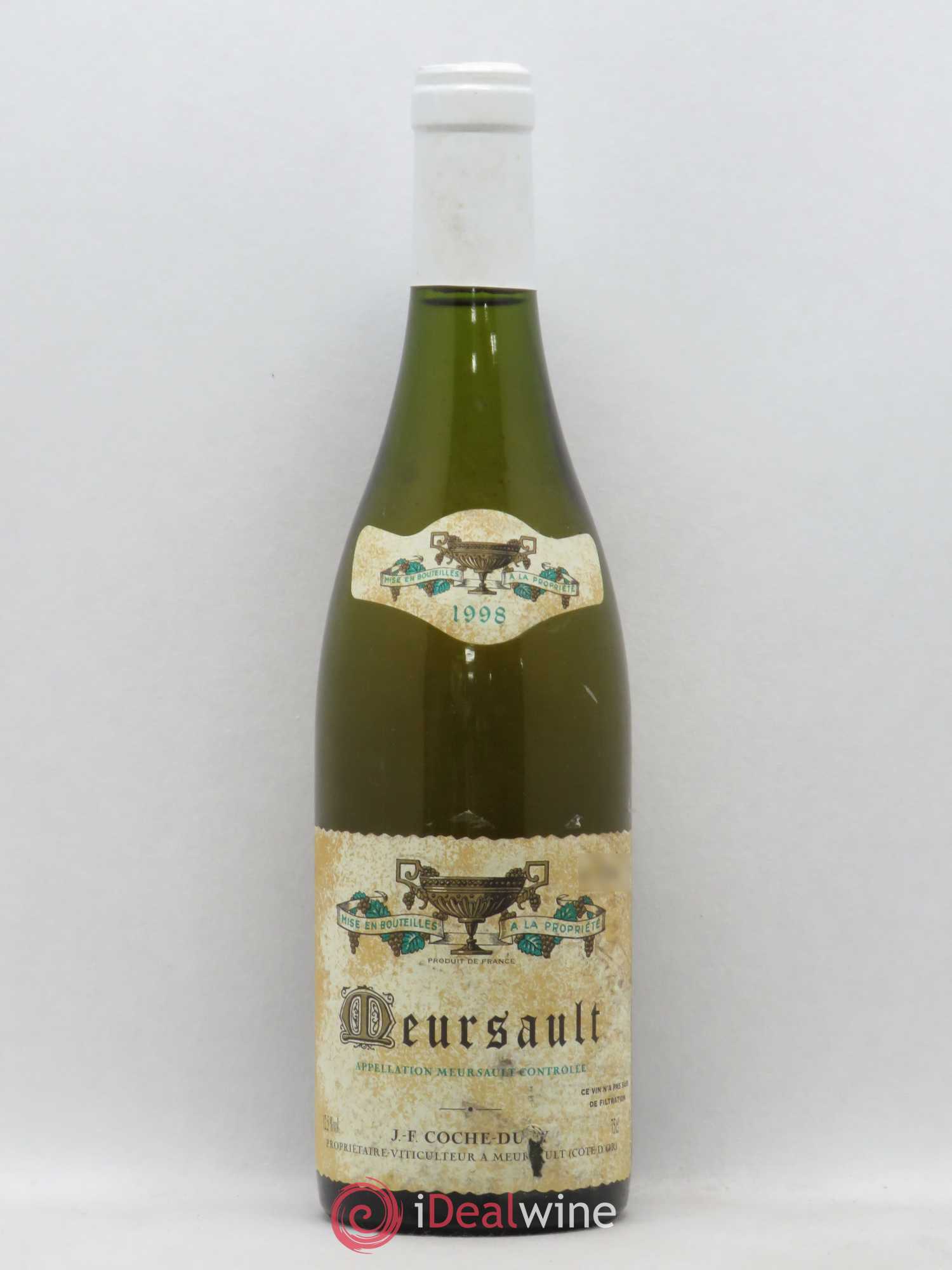 Meursault Coche Dury (Domaine) 1998 - Lot de 1 bouteille - 0