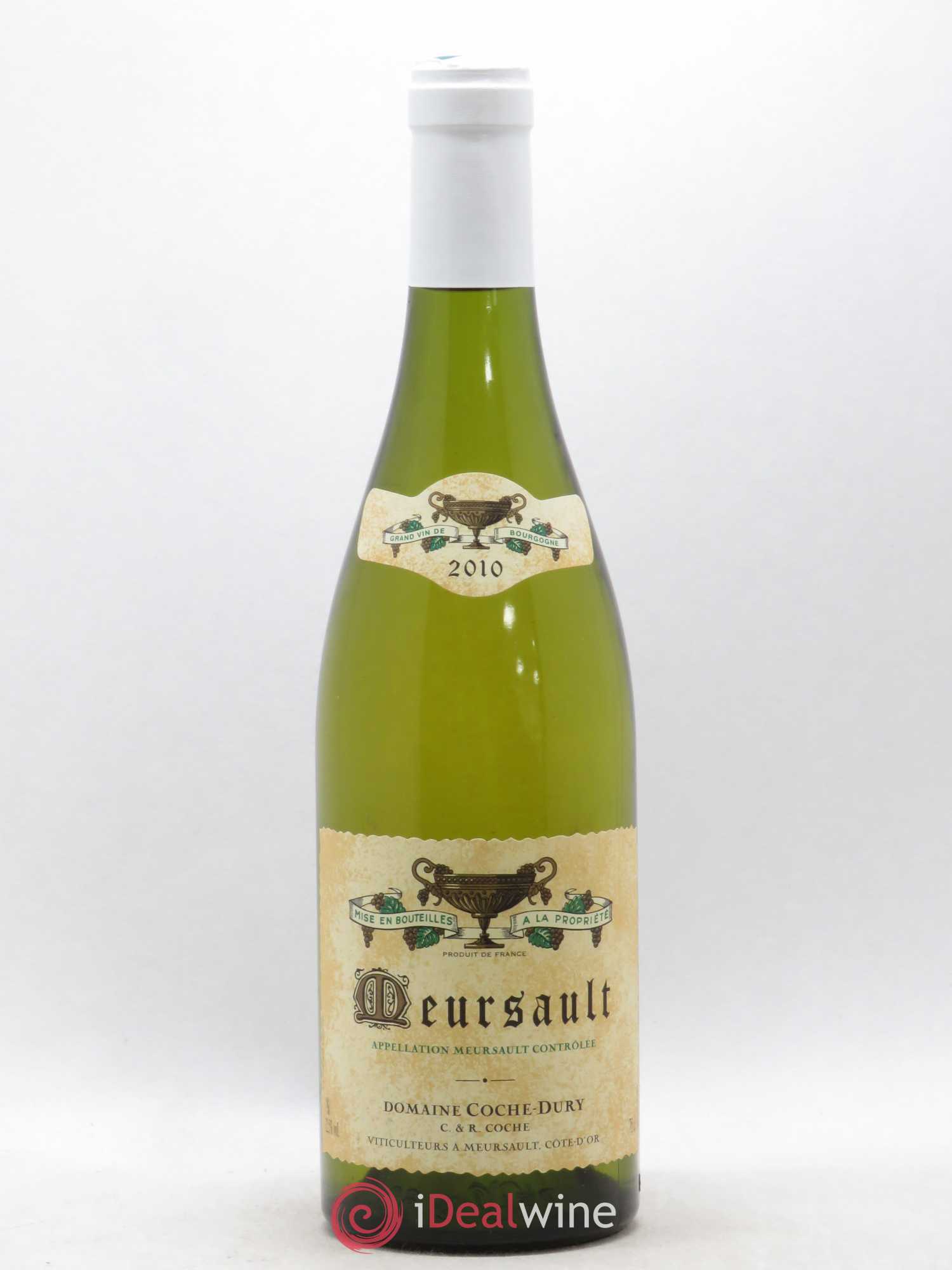 Meursault Coche Dury (Domaine) 2010 - Lot de 1 bouteille - 0