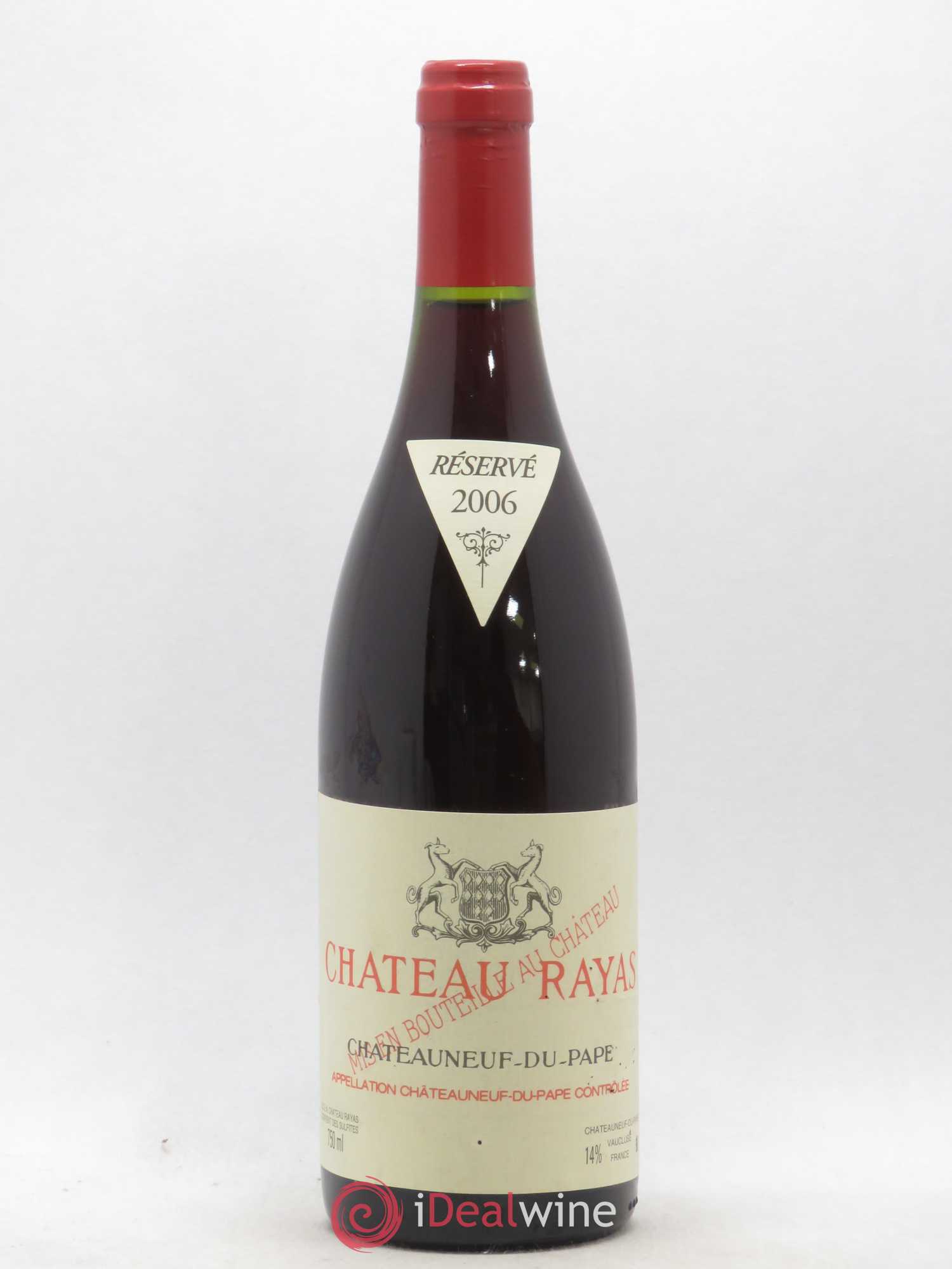 Châteauneuf-du-Pape Château Rayas Emmanuel Reynaud 2006 - Lot de 1 bouteille - 0