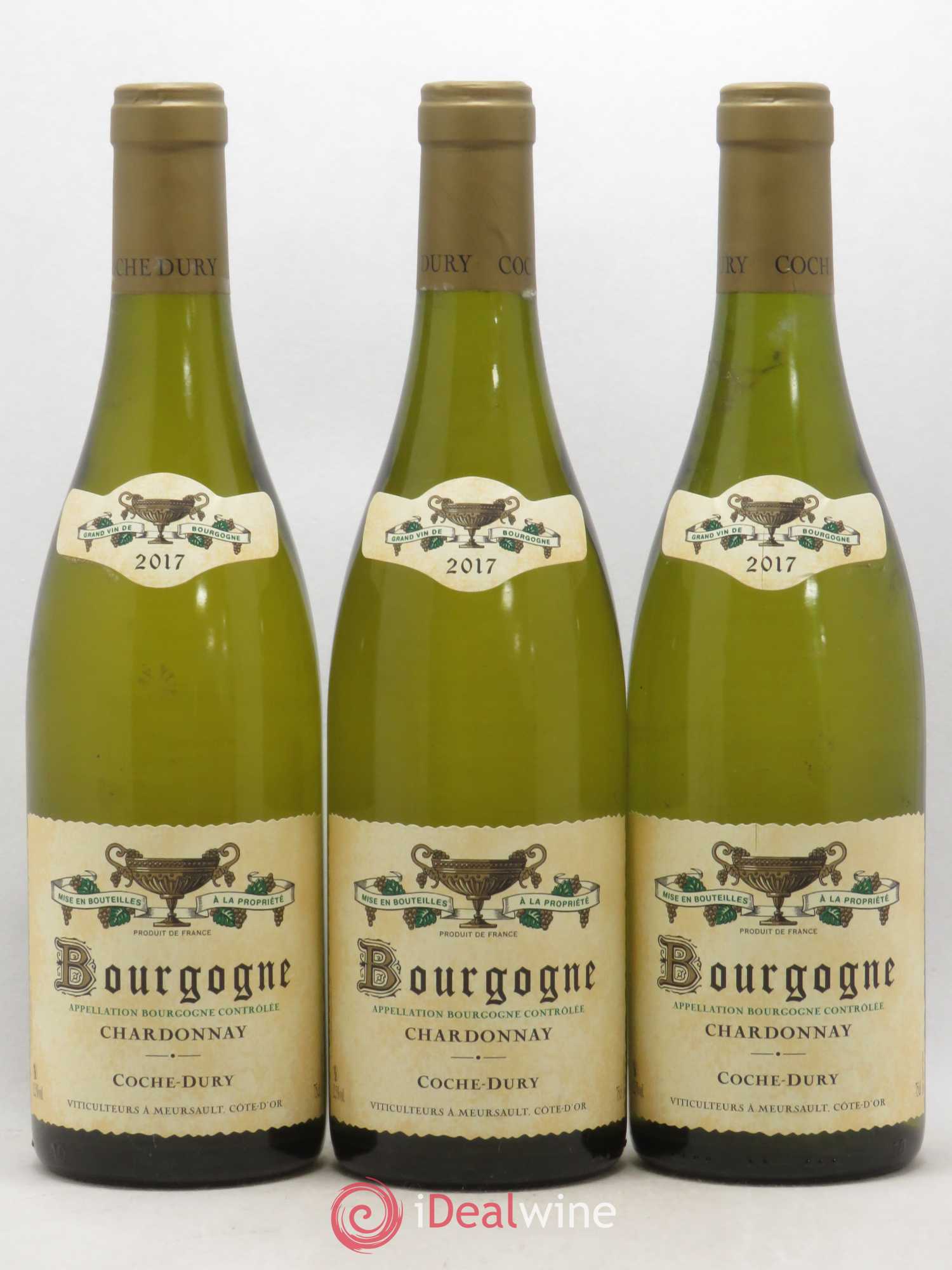 Bourgogne Coche Dury (Domaine) 2017 - Lot de 3 bouteilles - 0