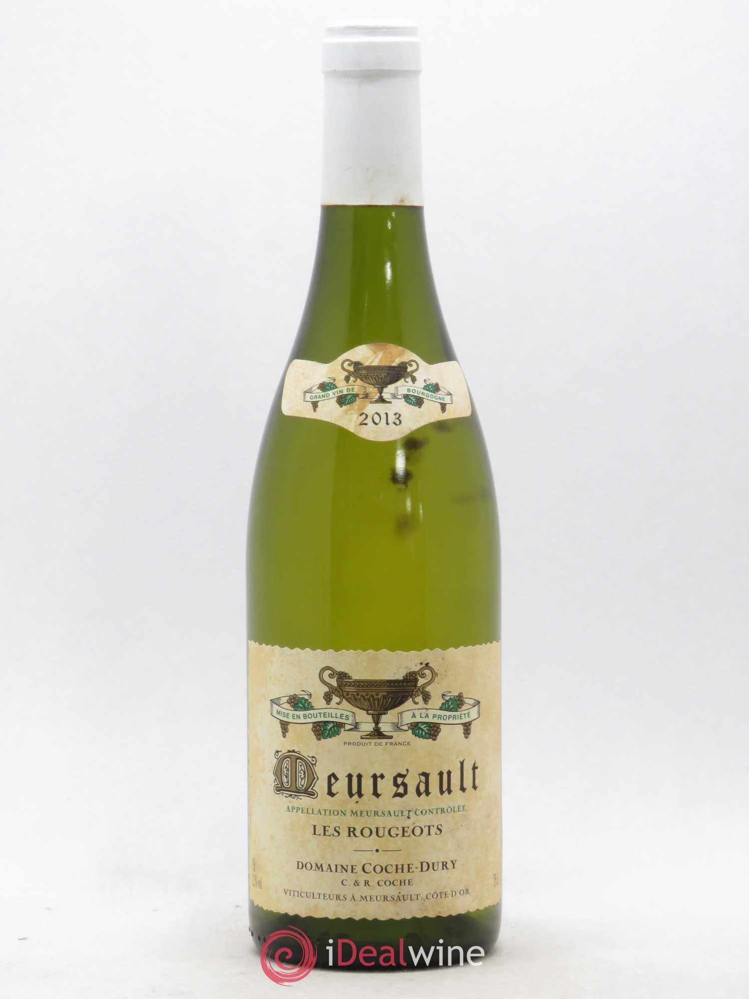 Meursault Les Rougeots Coche Dury (Domaine) 2013 - Lot de 1 bouteille - 0