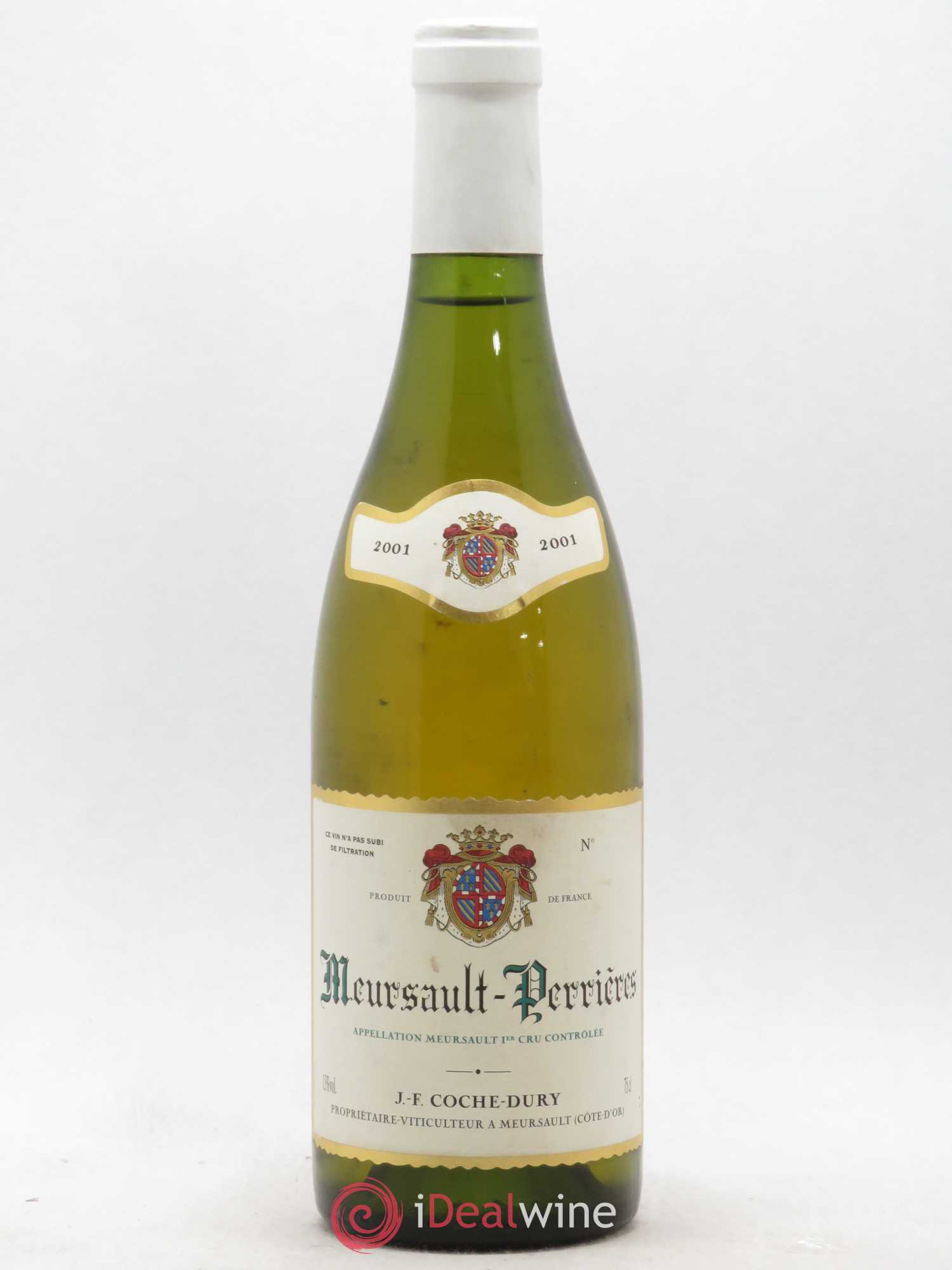 Meursault 1er Cru Perrières Coche Dury (Domaine) 2001 - Lot de 1 bouteille - 0