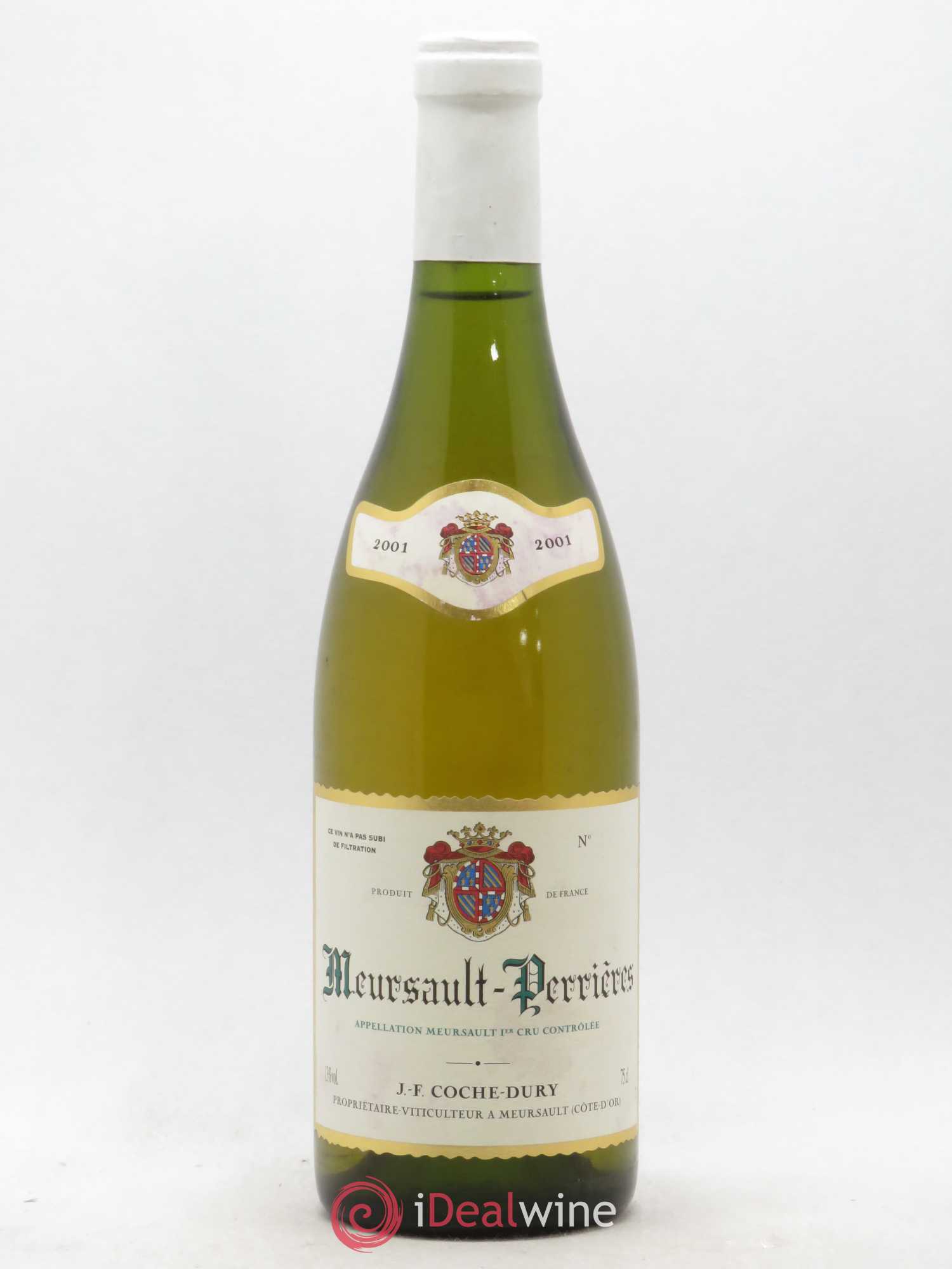 Meursault 1er Cru Perrières Coche Dury (Domaine) 2001 - Lot de 1 bouteille - 0