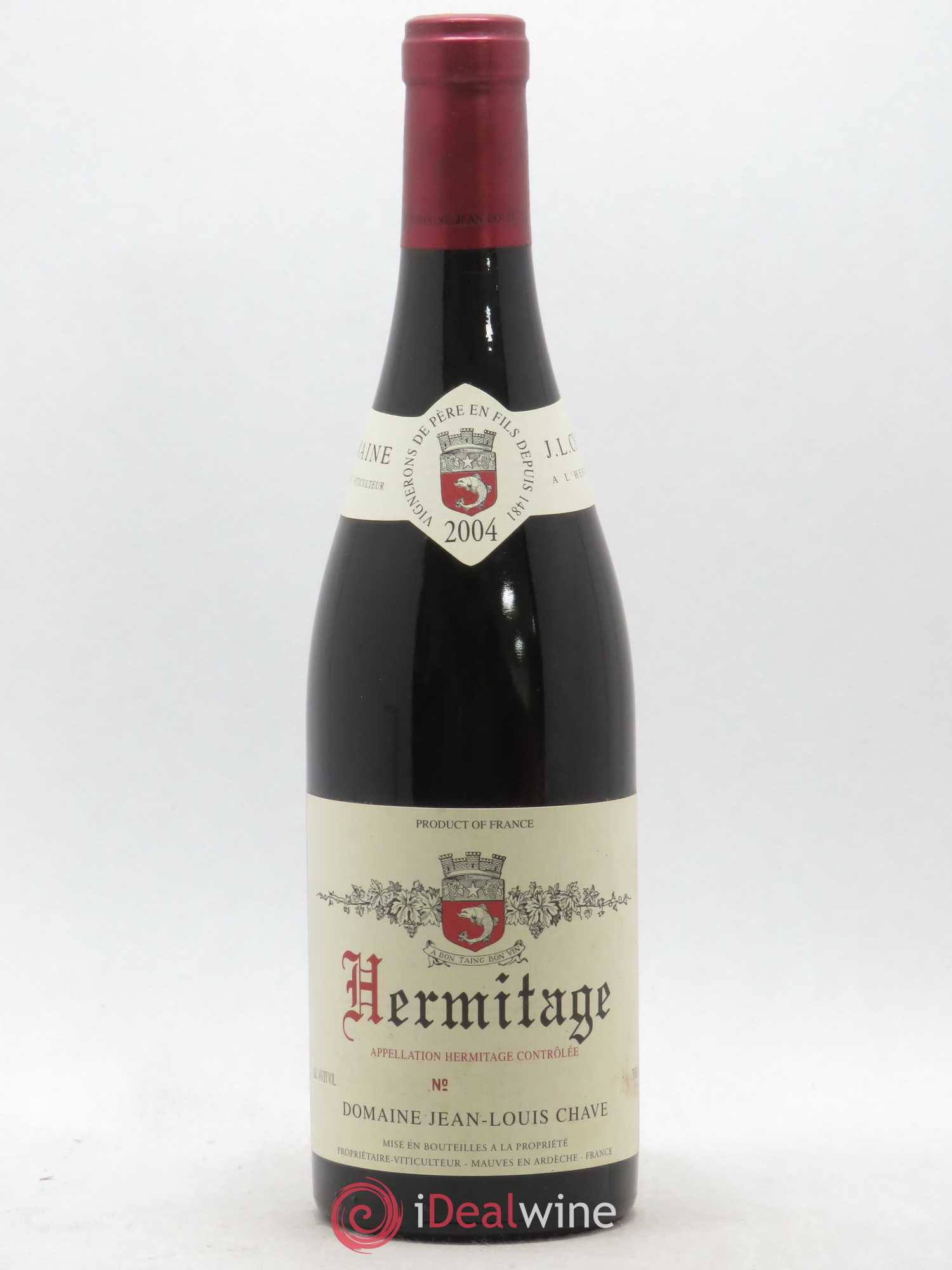 Hermitage Jean-Louis Chave 2004 - Lot de 1 bouteille - 0