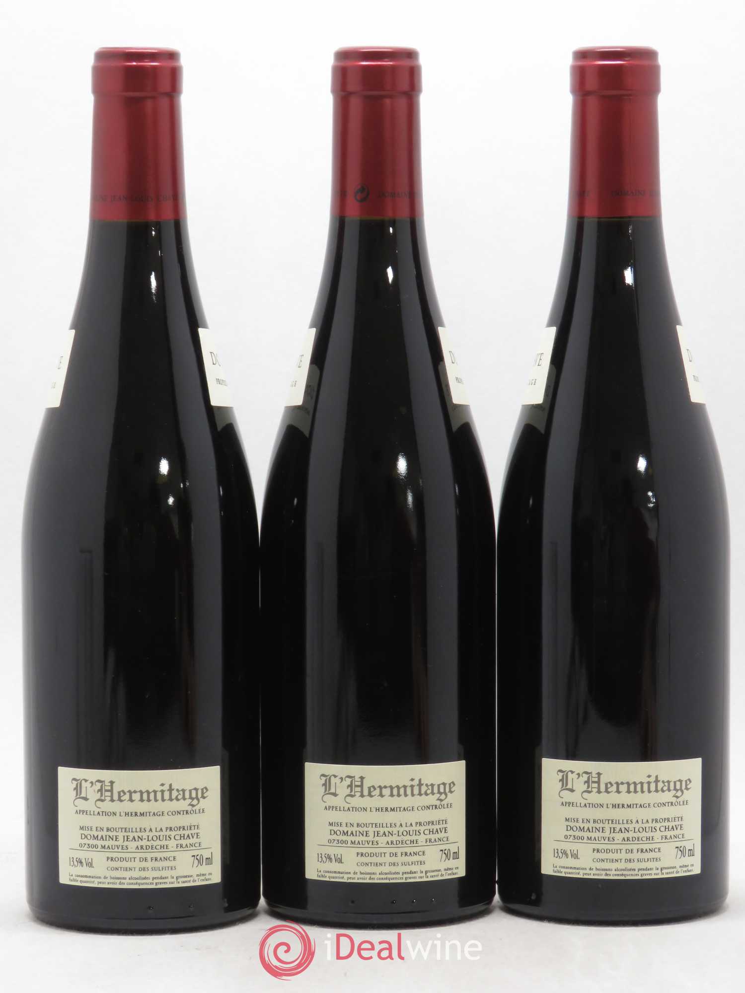 Hermitage Jean-Louis Chave 2014 - Lot de 3 bouteilles - 1
