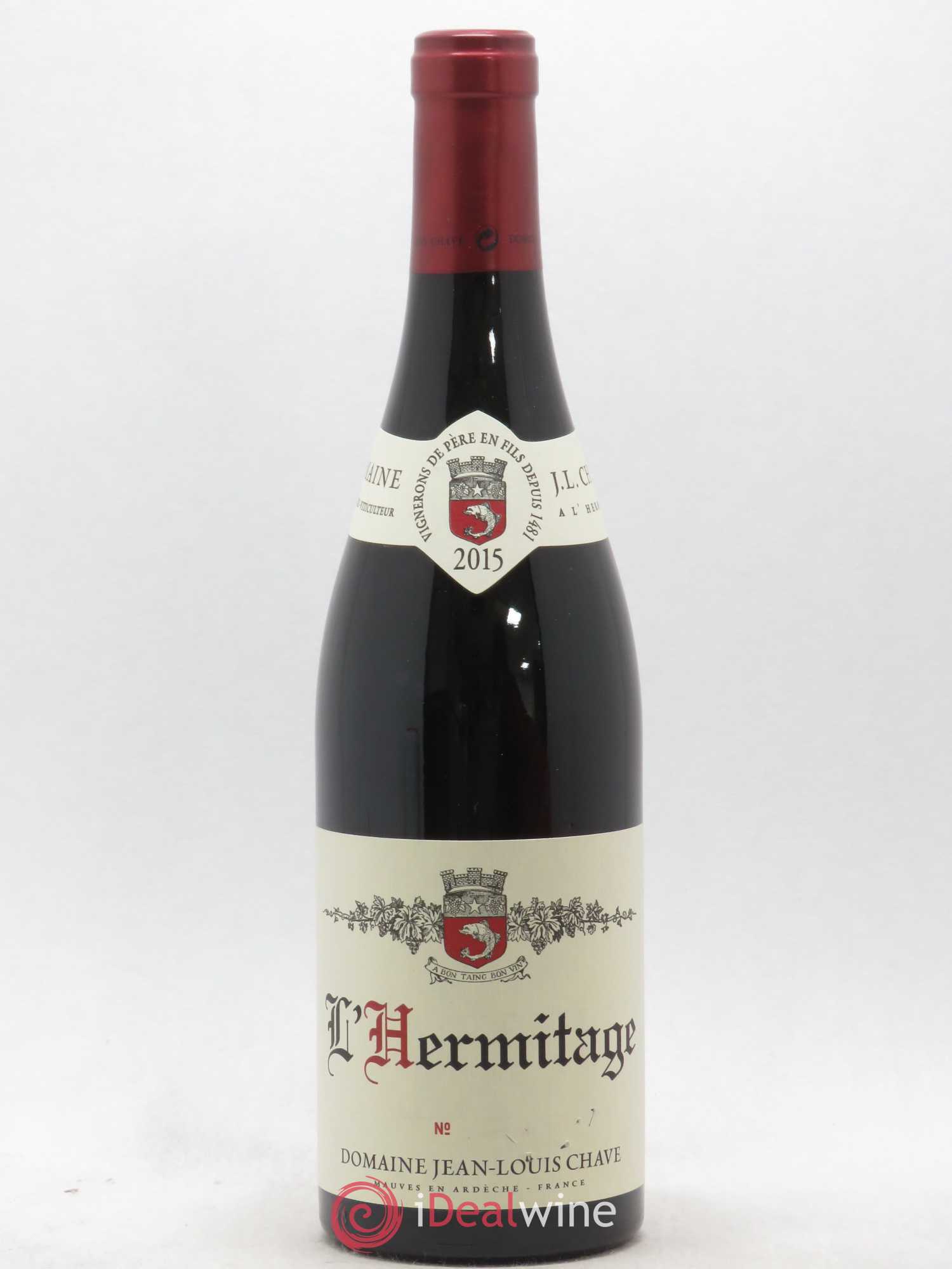 Hermitage Jean-Louis Chave 2015 - Lot de 1 bouteille - 0