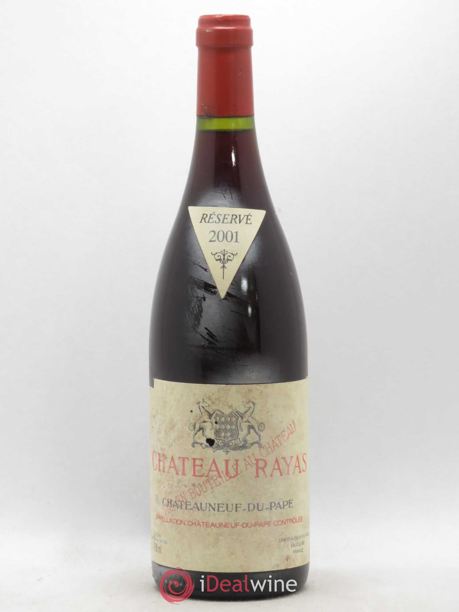 Châteauneuf-du-Pape Château Rayas Emmanuel Reynaud 2001 - Lot de 1 bouteille - 0