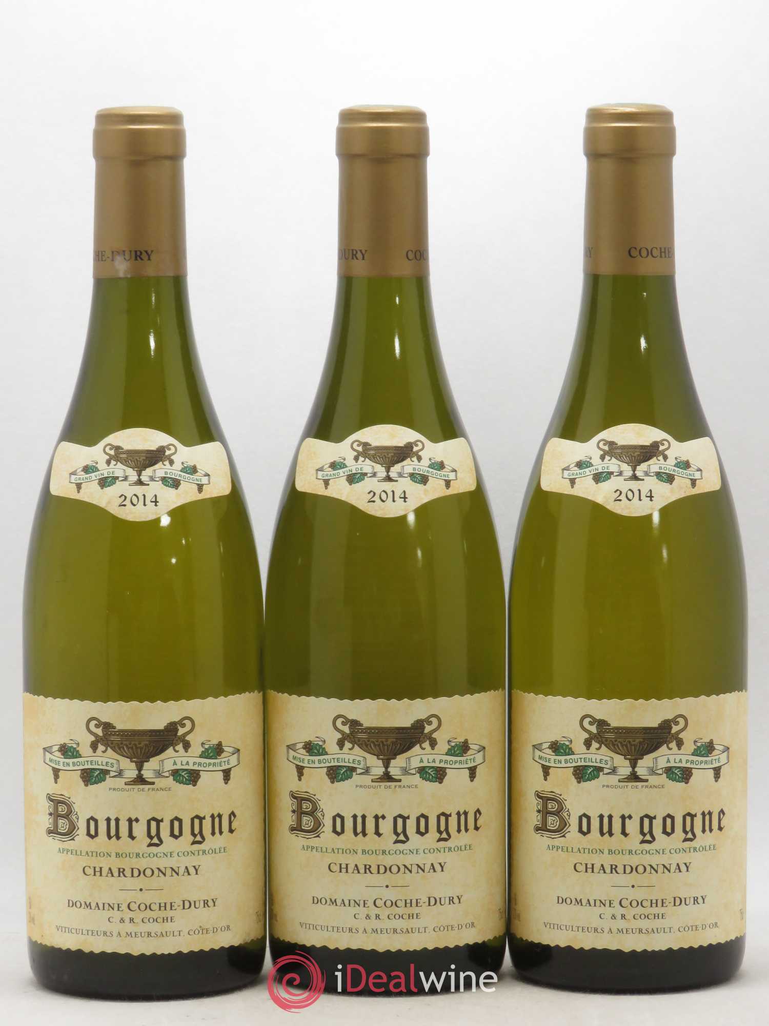Bourgogne Coche Dury (Domaine) 2014 - Lot de 3 bouteilles - 0