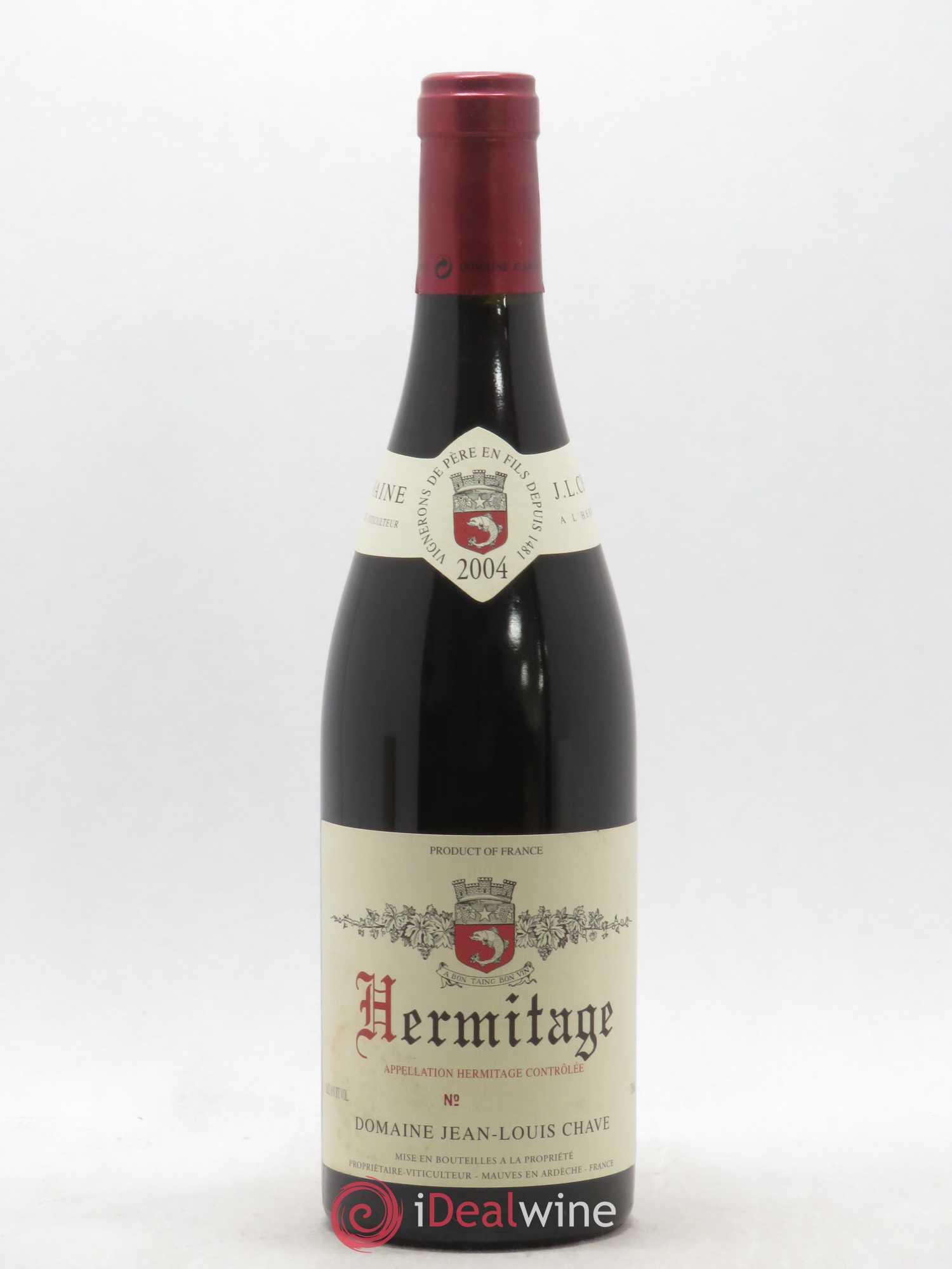 Hermitage Jean-Louis Chave 2004 - Lot de 1 bouteille - 0