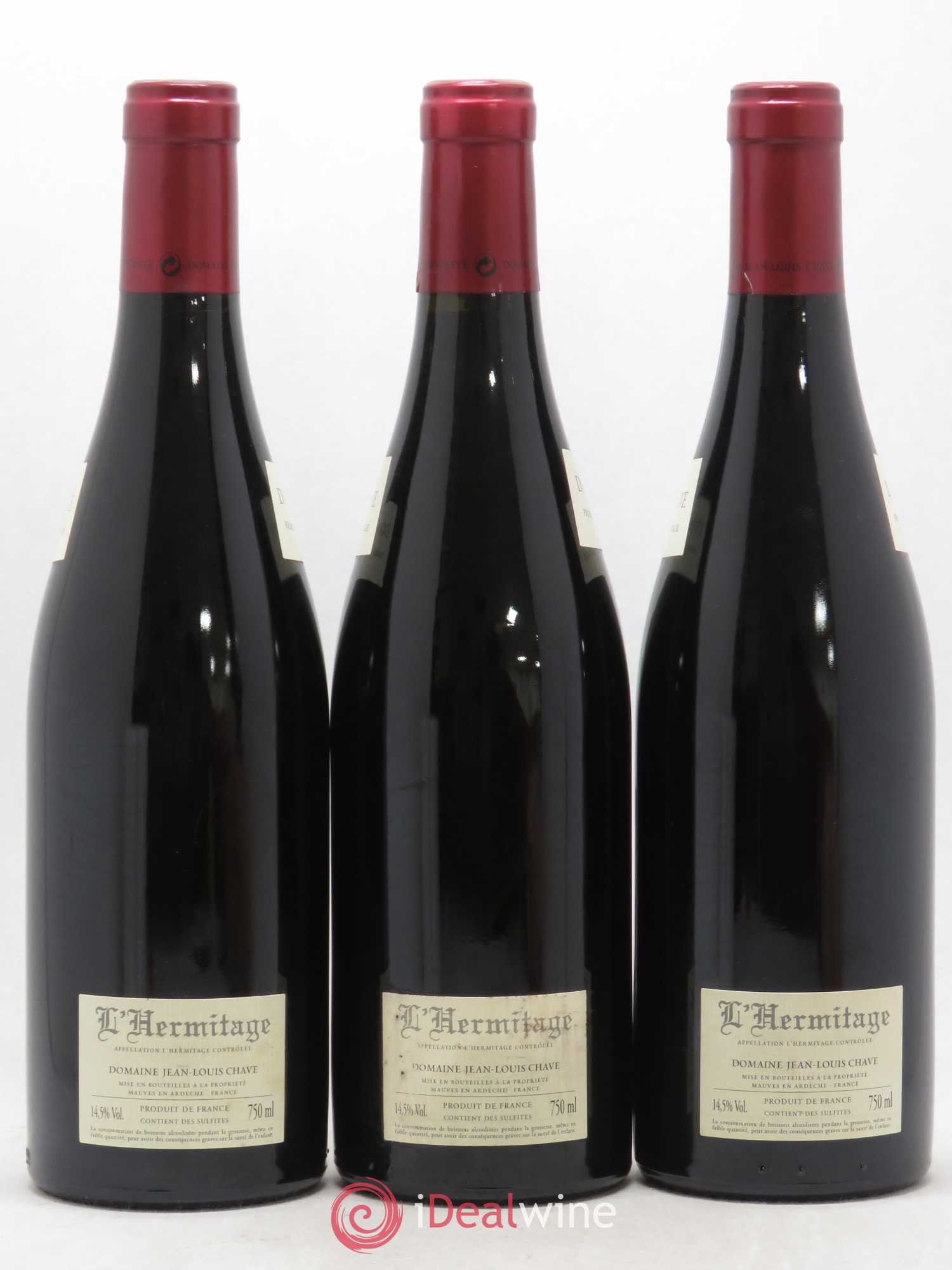 Hermitage Jean-Louis Chave 2009 - Lot de 3 bouteilles - 1